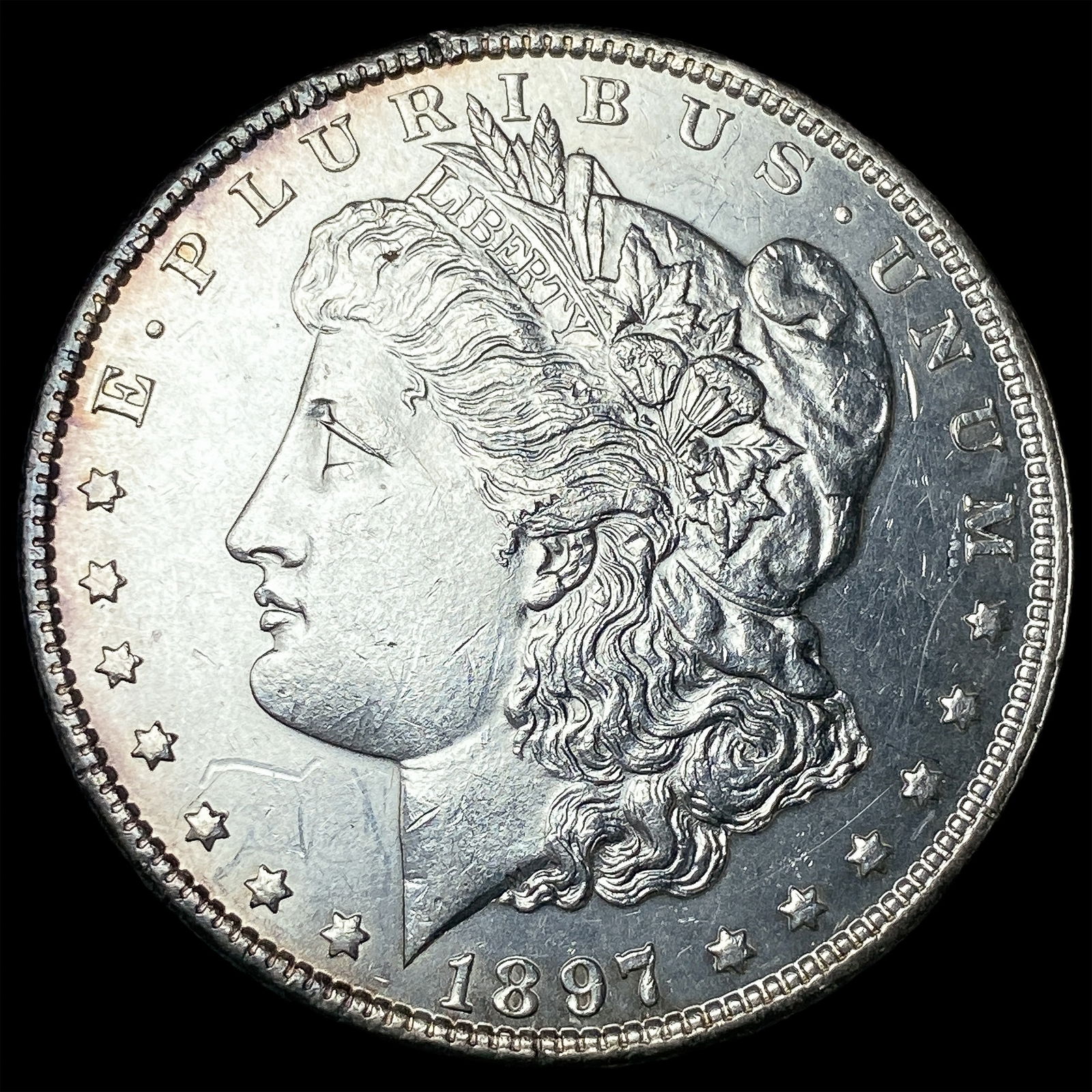 1897 Silver Morgan Dollar UNCIRCULATED: 1897 Silver Morgan Dollar UNCIRCULATED