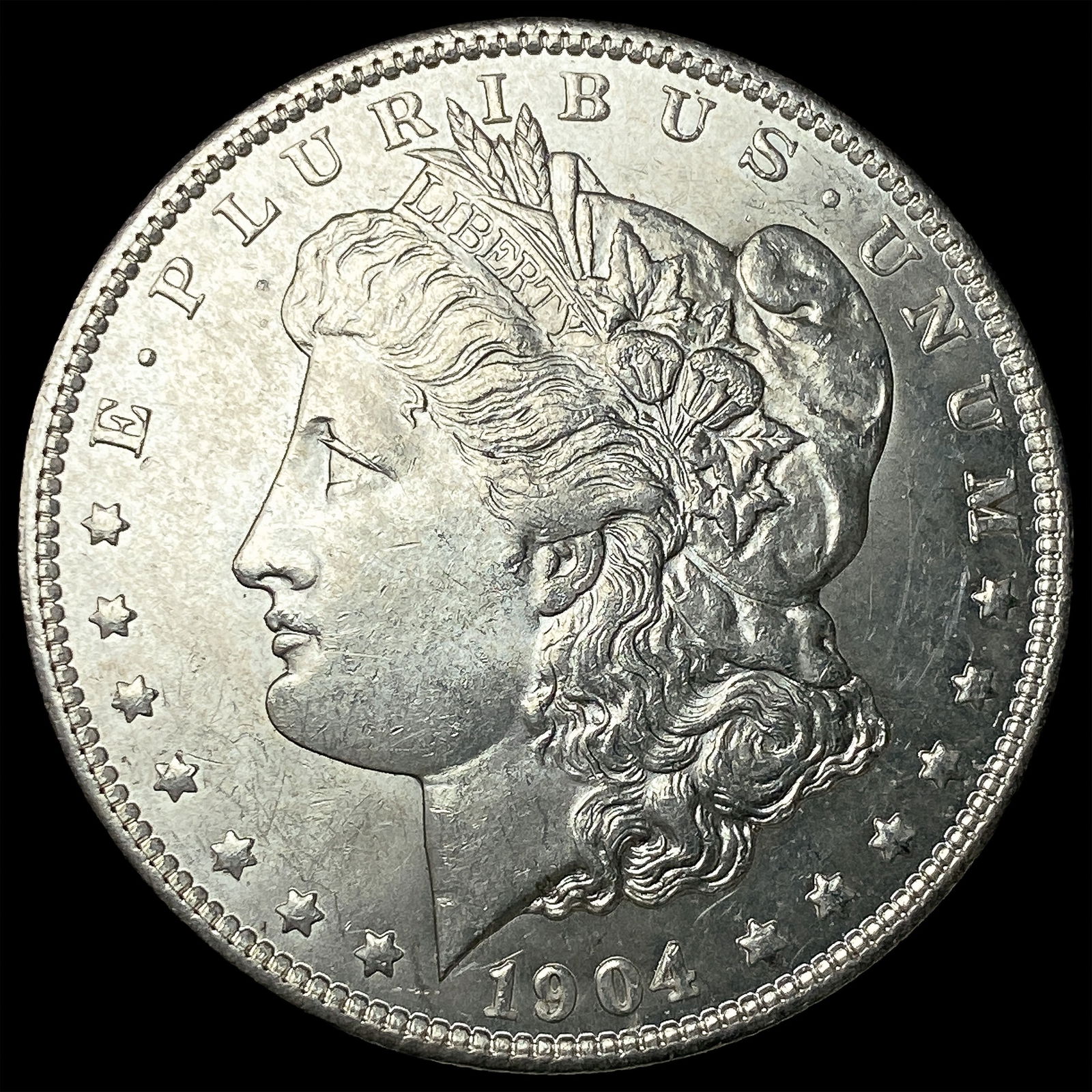 1904-O Silver Morgan Dollar UNCIRCULATED: 1904-O Silver Morgan Dollar UNCIRCULATED