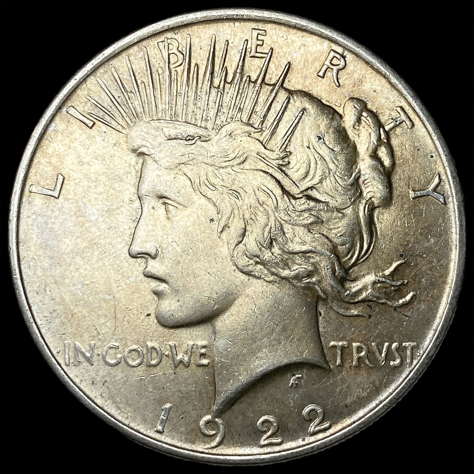1922 Silver Peace Dollar UNCIRCULATED: 1922 Silver Peace Dollar UNCIRCULATED
