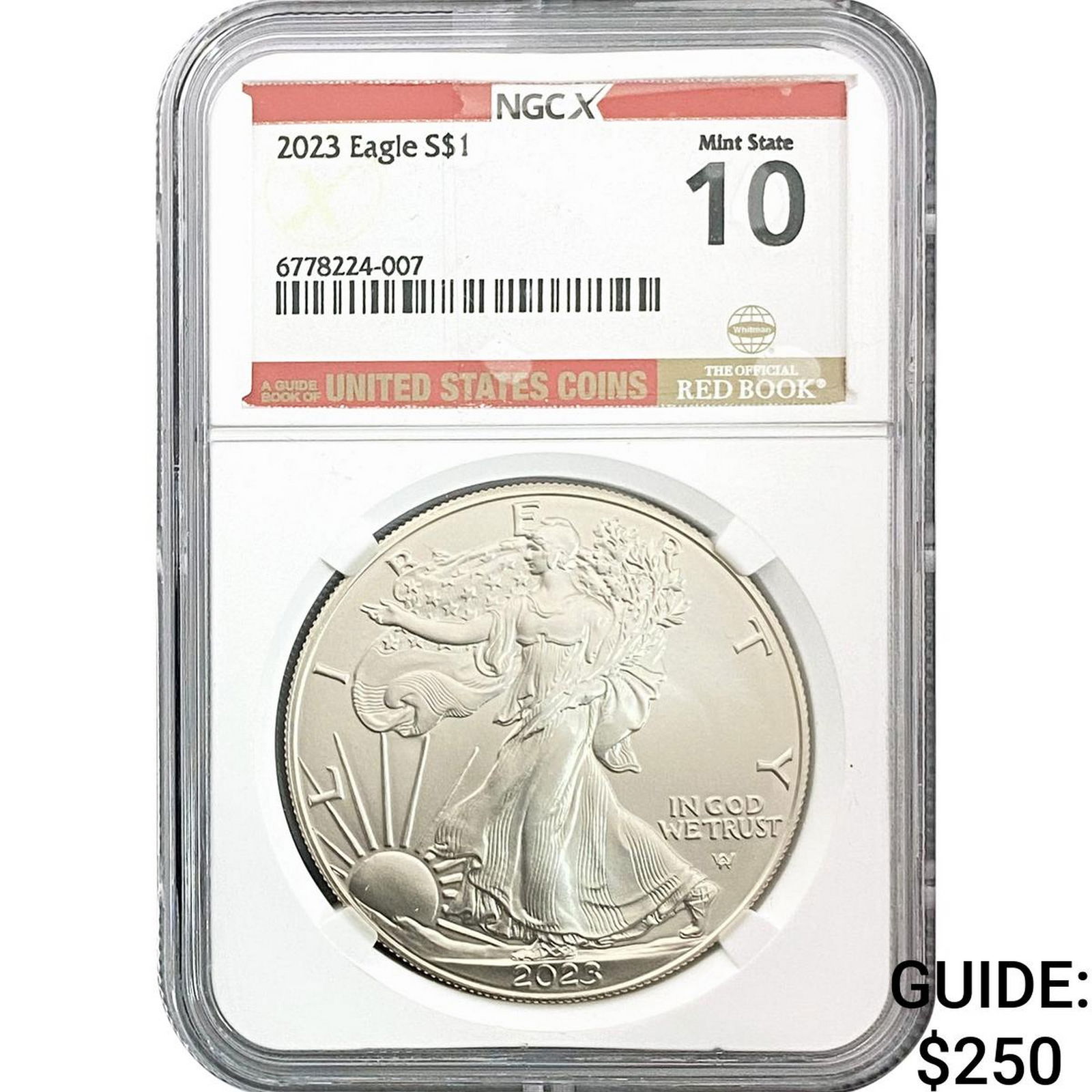 2023 Silver Eagle NGC: 2023 Silver Eagle NGC