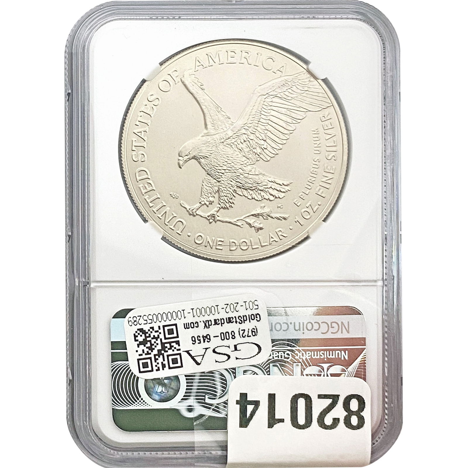 2023 Silver Eagle NGC - 2