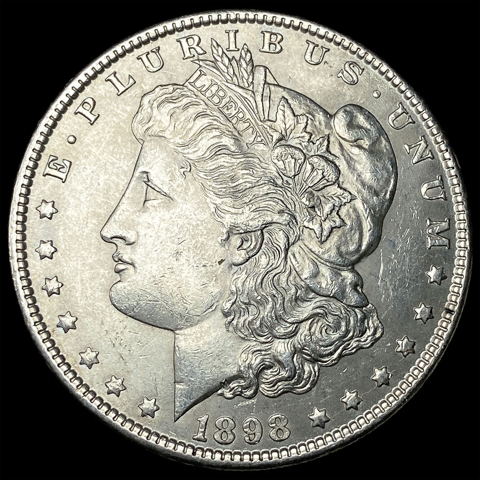 1898 Morgan Silver Dollar UNCIRCULATED: 1898 Morgan Silver Dollar UNCIRCULATED