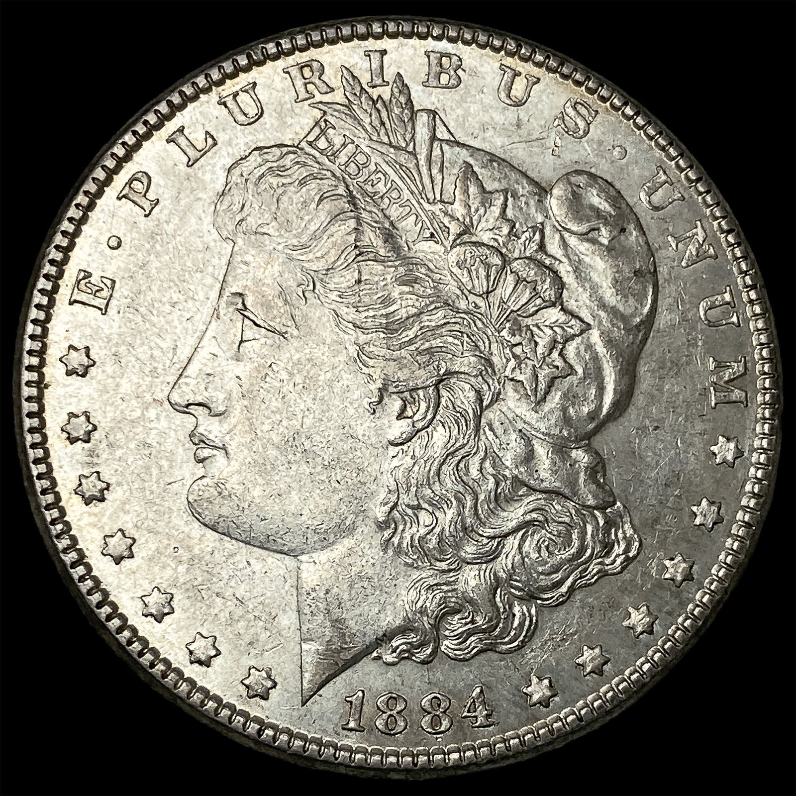 1884-O Silver Morgan Dollar CLOSELY UNCIRCULATED: 1884-O Silver Morgan Dollar CLOSELY UNCIRCULATED