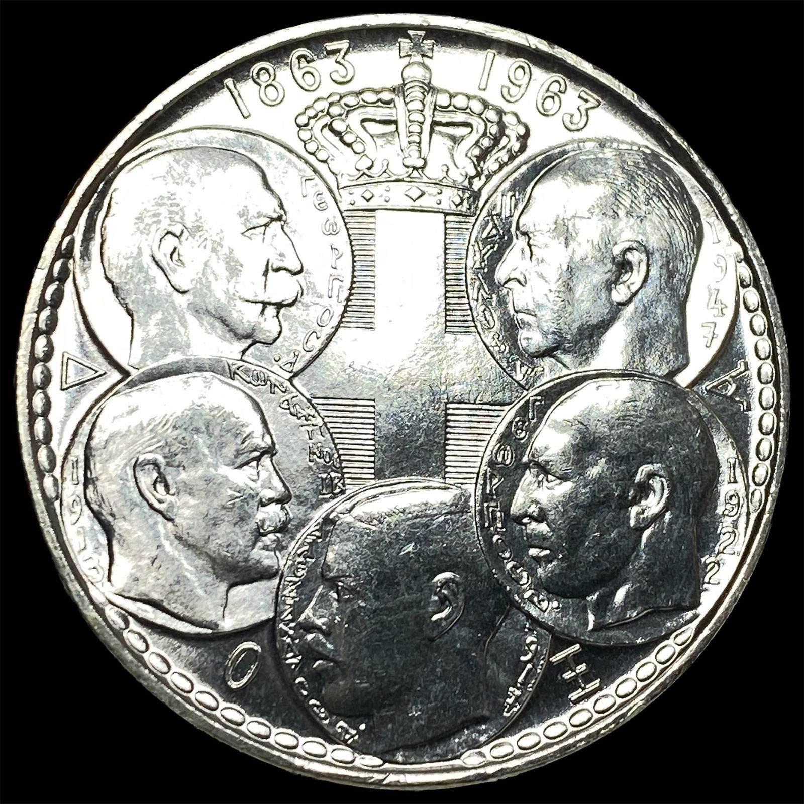 1963 Greece Silver 30 Drachma CHOICE AU: 1963 Greece Silver 30 Drachma CHOICE AU