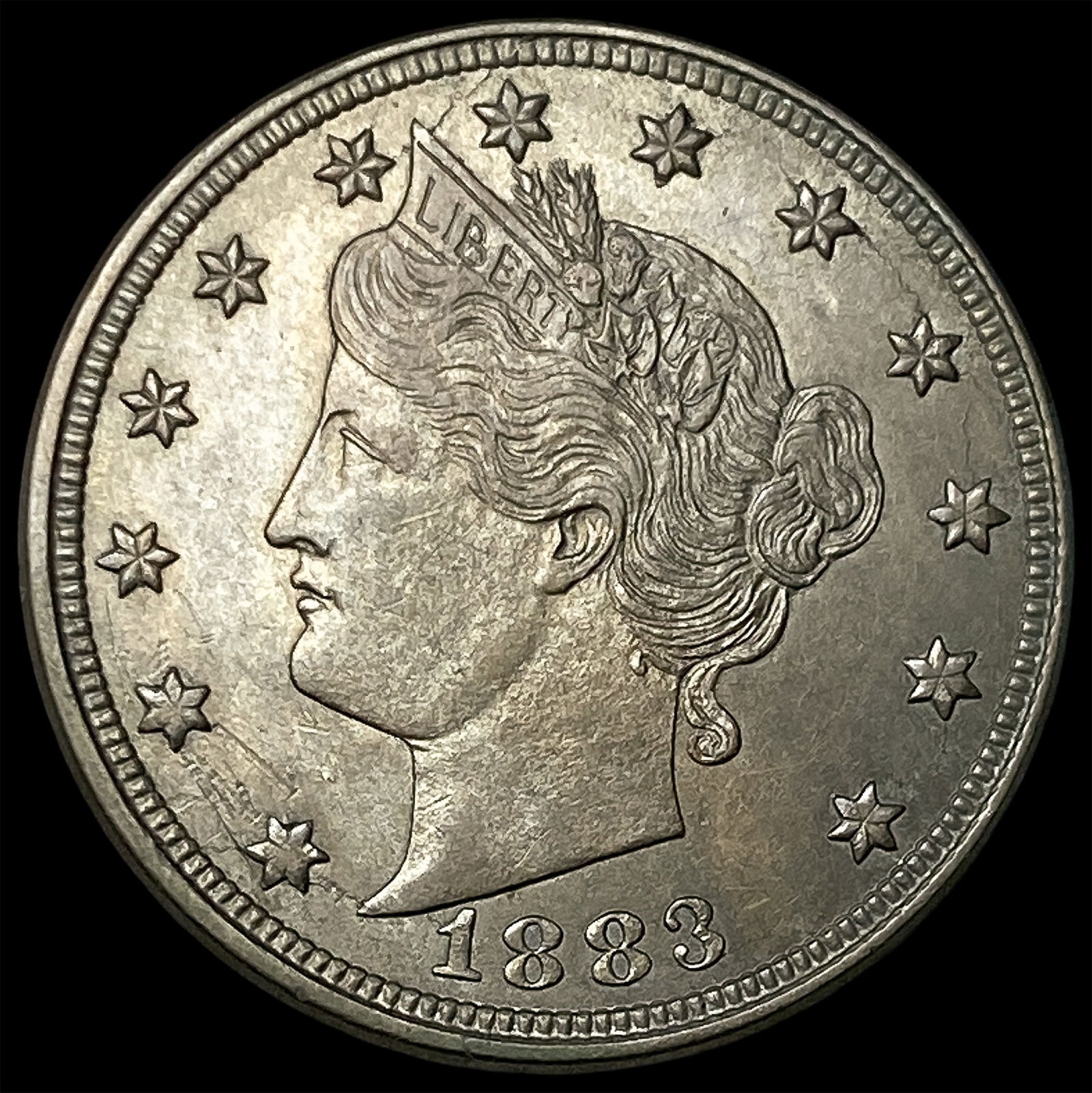 1883 Liberty Head Nickel No Cents UNCIRCULATED: 1883 Liberty Head Nickel No Cents UNCIRCULATED