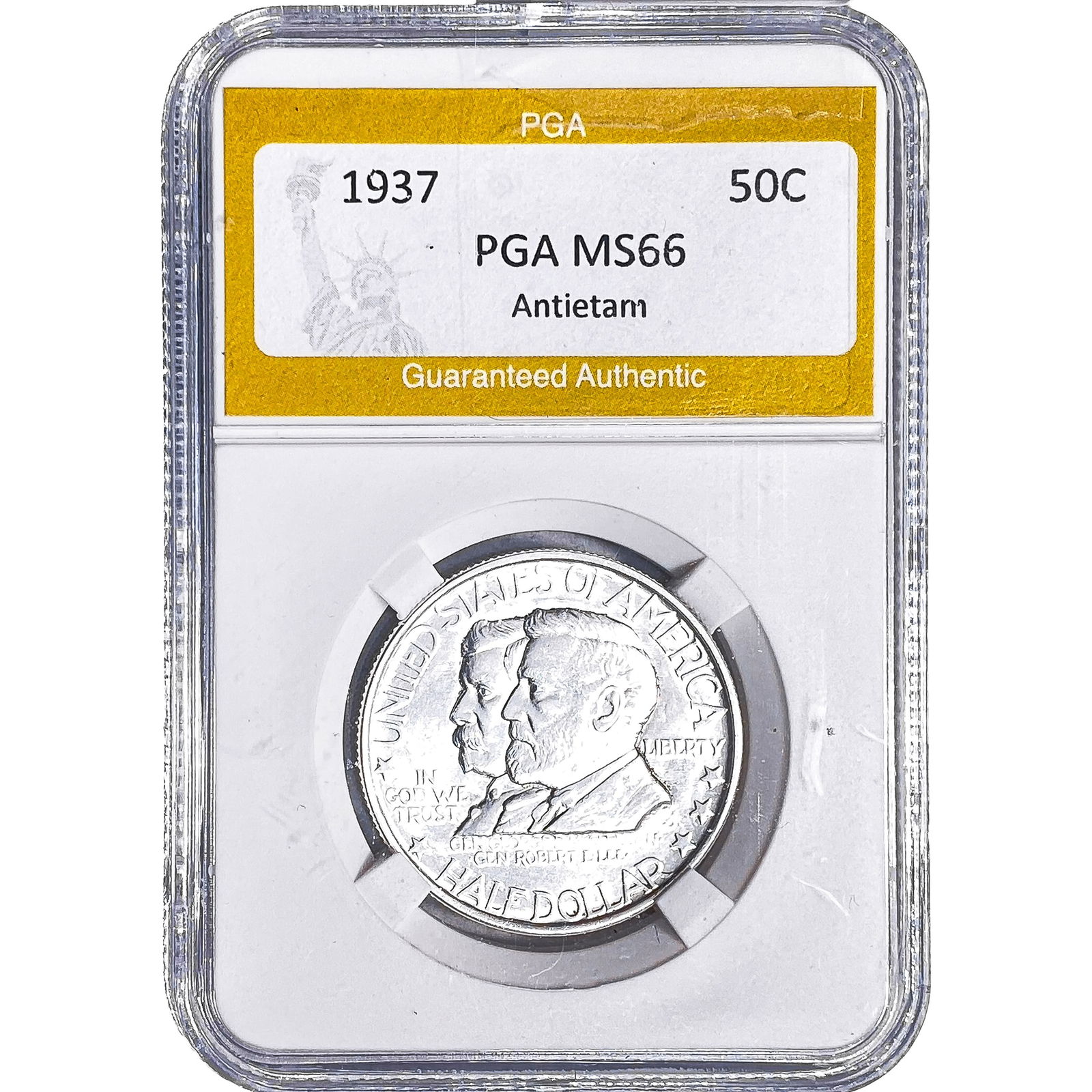 1937 Antietam Half Dollar PGA MS66 (1 of 2)