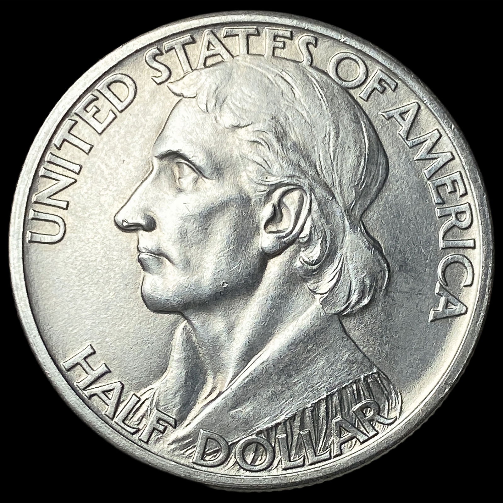 1935-S Silver Daniel Boone Half Dollar UNCIRCULATED (1 of 2)