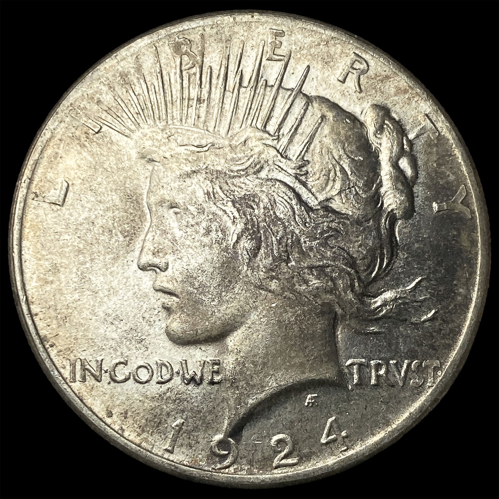 1924 Silver Peace Dollar UNCIRCULATED (1 of 2)