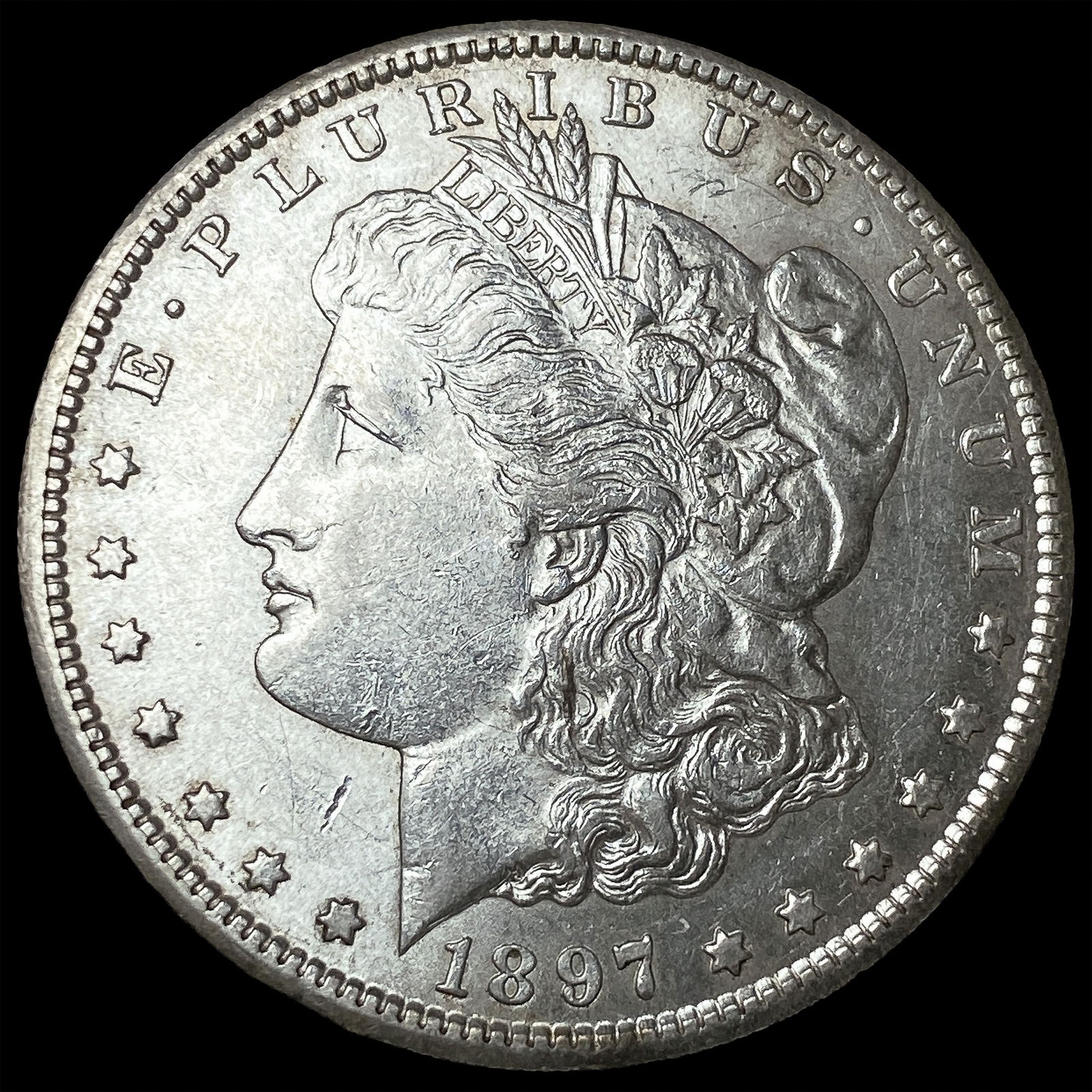 1897-S Silver Morgan Dollar UNCIRCULATED: 1897-S Silver Morgan Dollar UNCIRCULATED