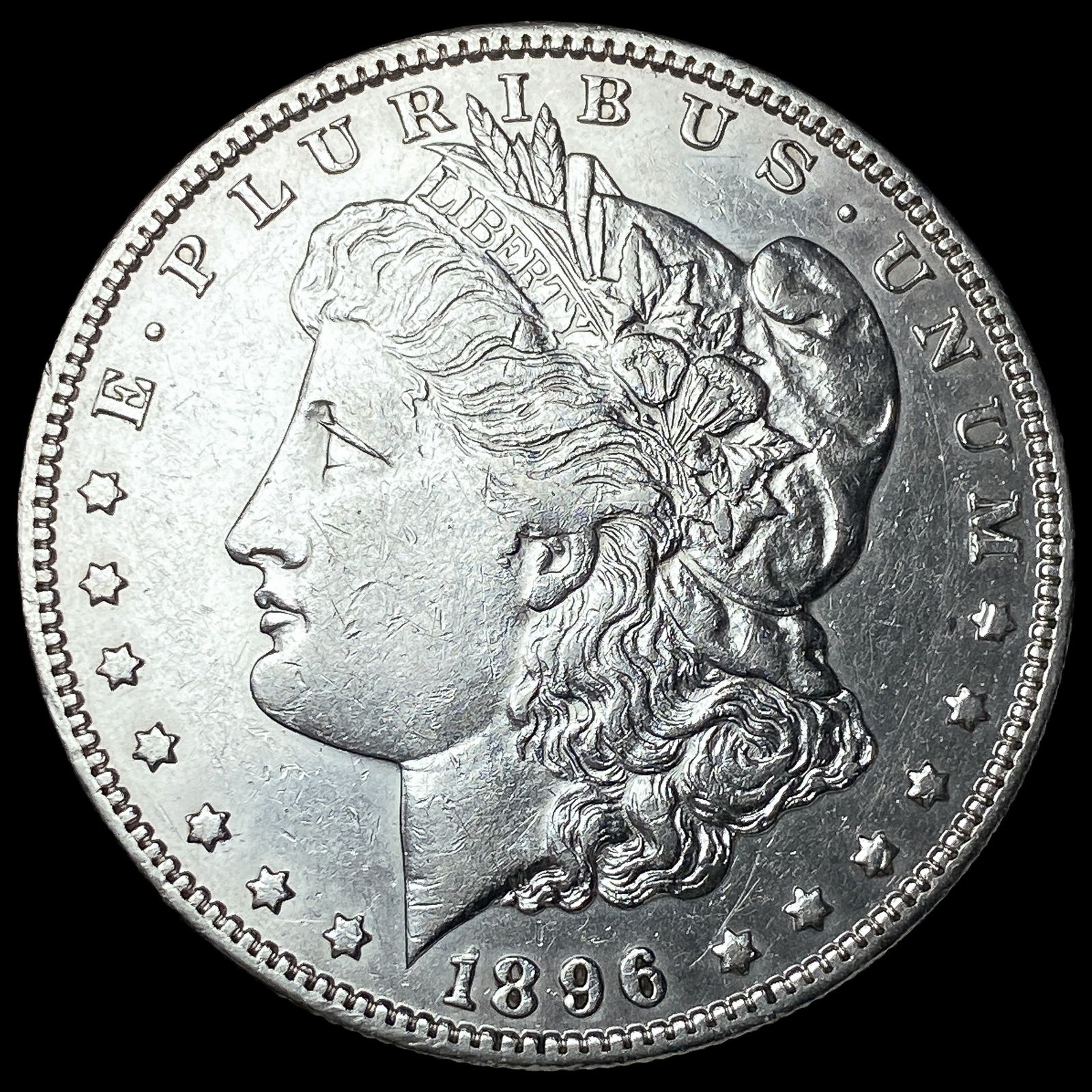 1896-O Silver Morgan Dollar CLOSELY UNCIRCULATED: 1896-O Silver Morgan Dollar CLOSELY UNCIRCULATED