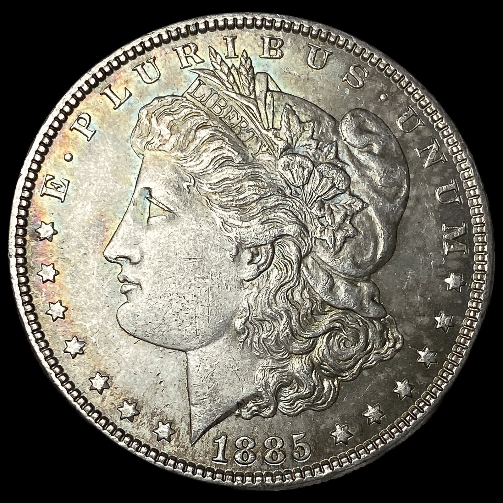 1885 Silver Morgan Dollar CHOICE BU: 1885 Silver Morgan Dollar CHOICE BU