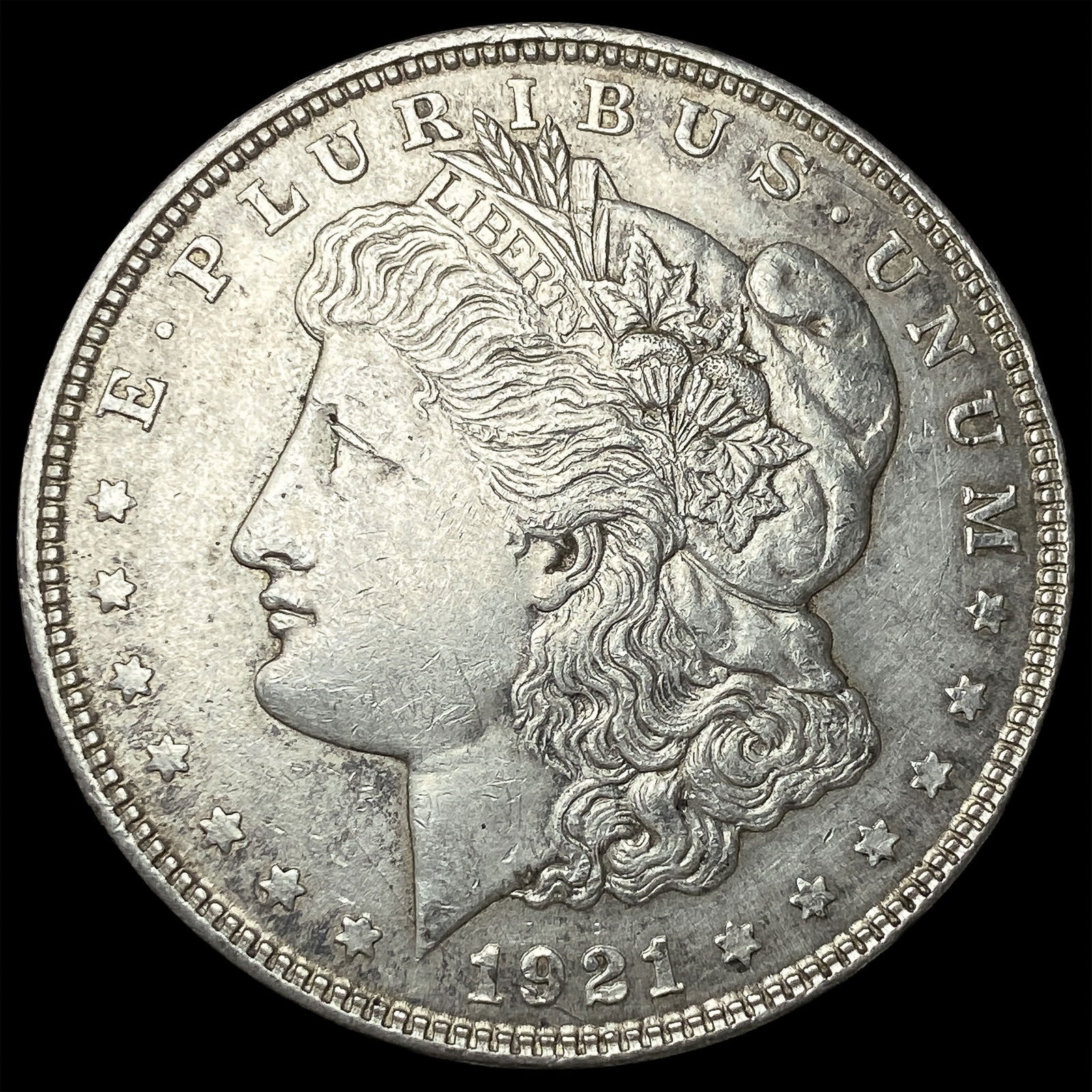 1921-D Silver Morgan Dollar CLOSELY UNCIRCULATED (1 of 2)
