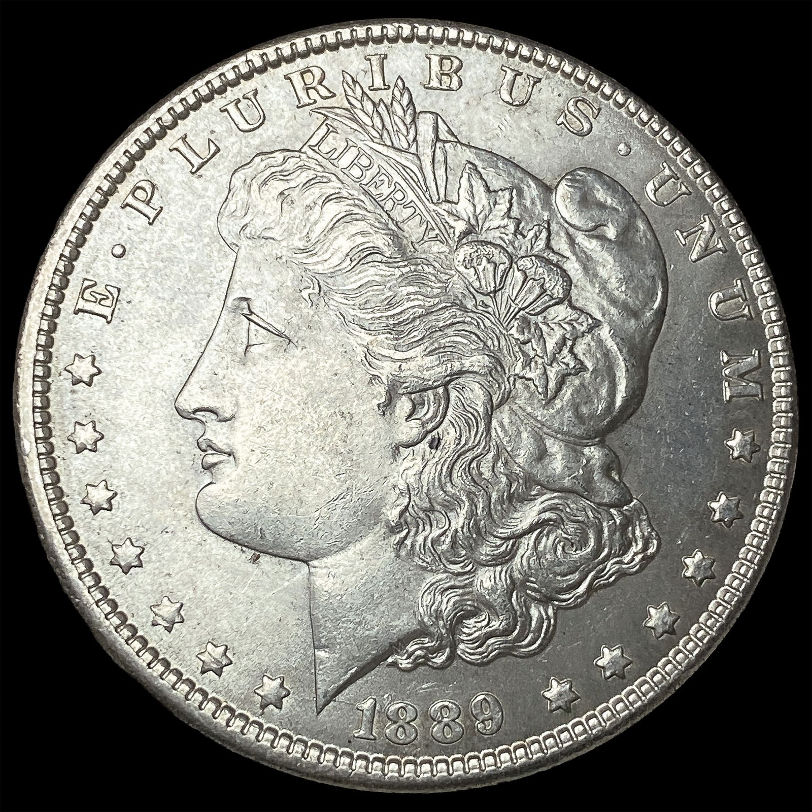 1889-S Silver Morgan Dollar UNCIRCULATED: 1889-S Silver Morgan Dollar UNCIRCULATED