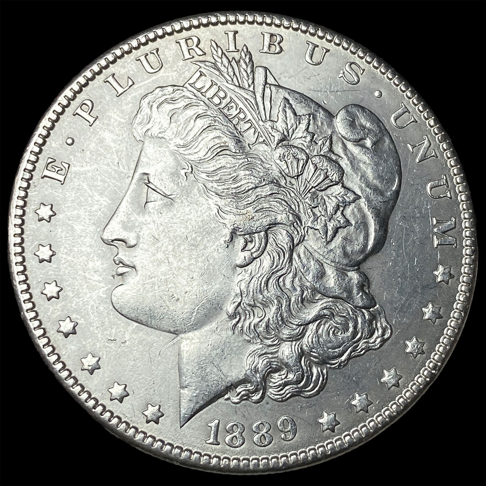 1889 Silver Morgan Dollar UNCIRCULATED: 1889 Silver Morgan Dollar UNCIRCULATED
