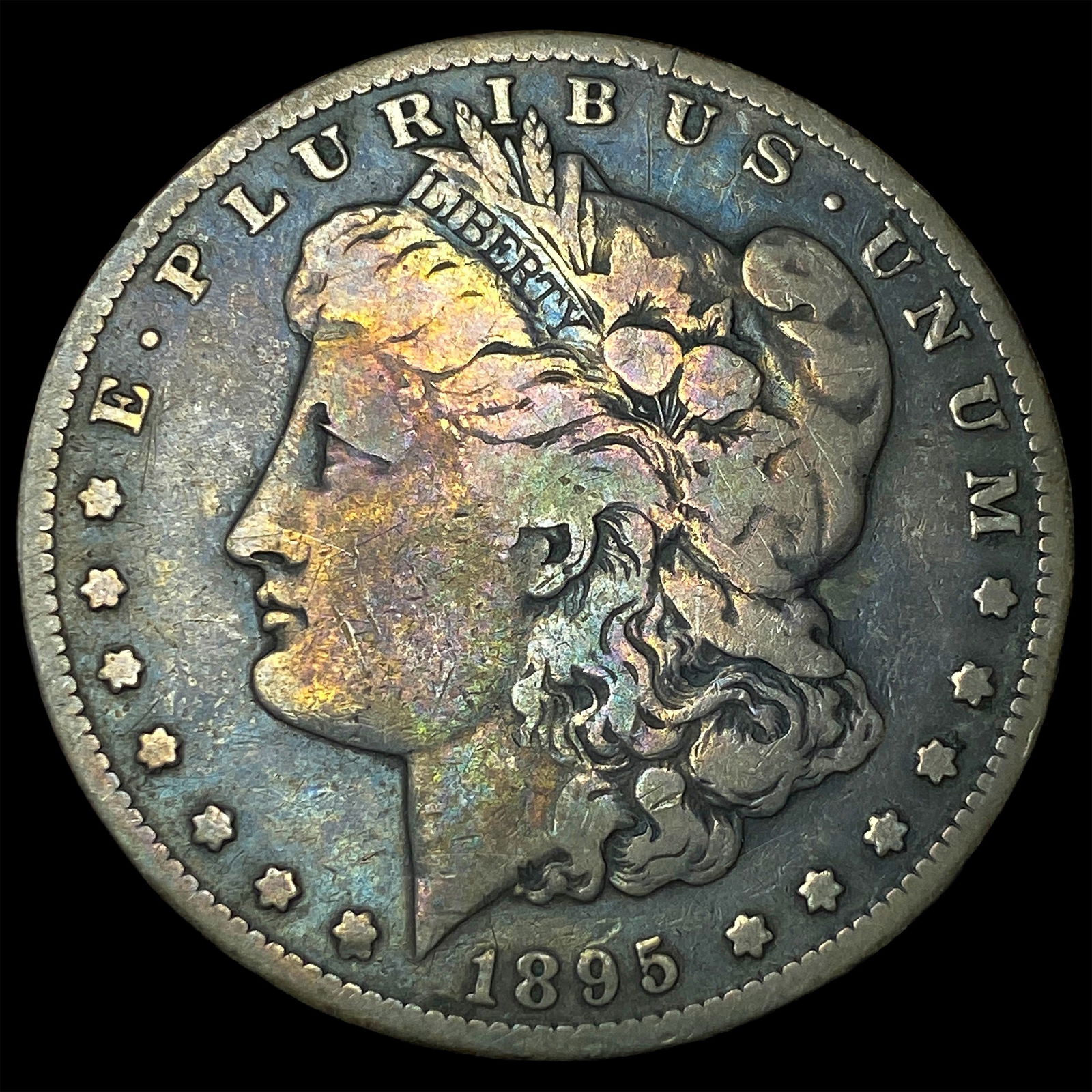 1895-S Silver Morgan Dollar LIGHTLY CIRCULATED: 1895-S Silver Morgan Dollar LIGHTLY CIRCULATED
