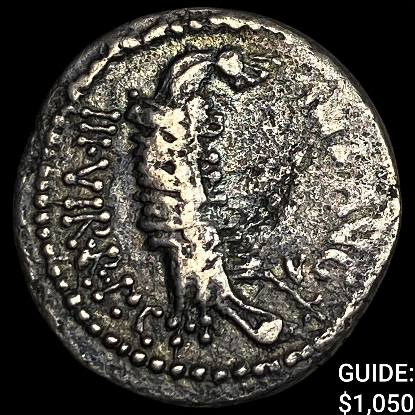 Roman Imperatorial Mark Antony 32-31 BC Silver Denarius HIGH GRADE: Roman Imperatorial Mark Antony 32-31 BC Silver Denarius HIGH GRADE