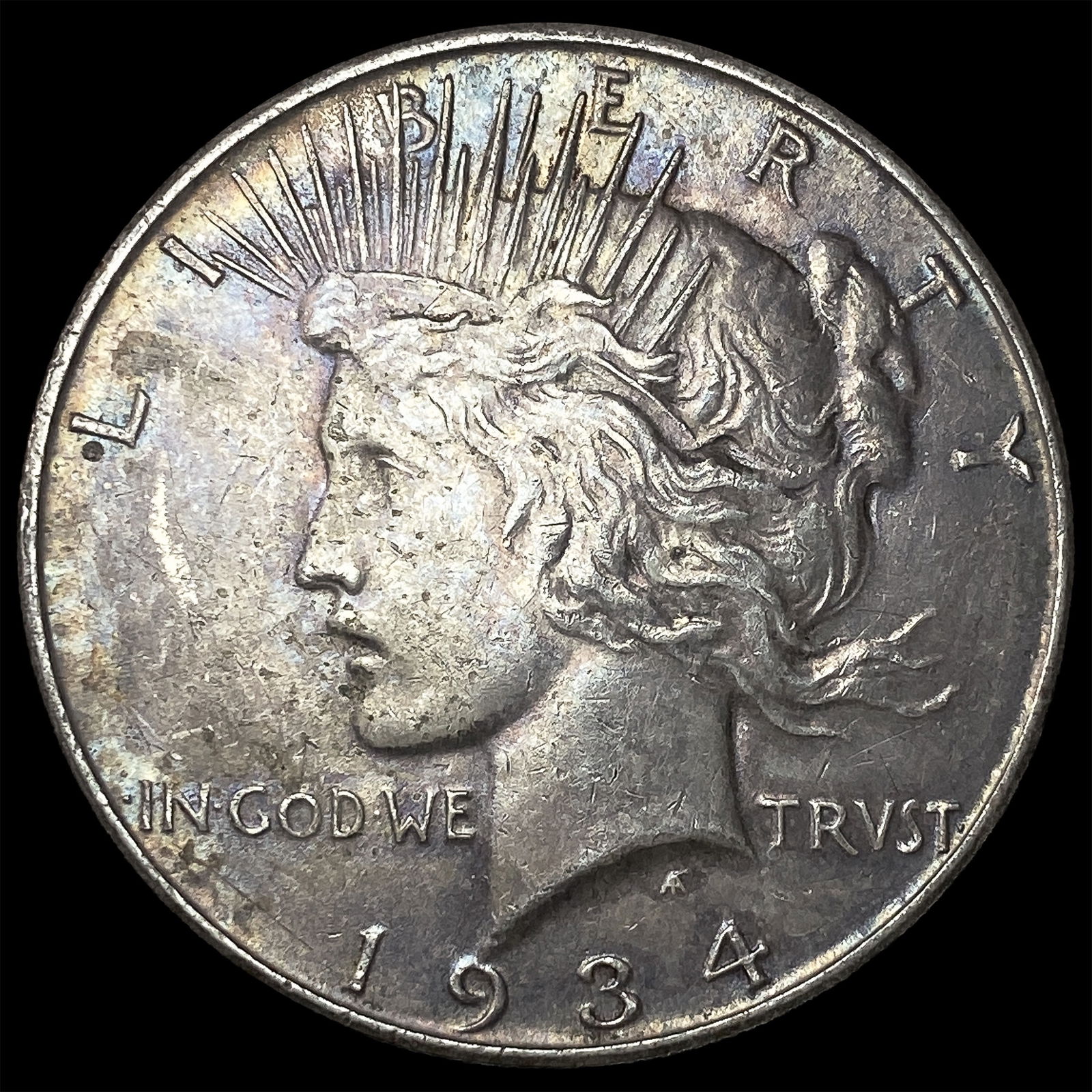 1934-D Silver Peace Dollar CLOSELY UNCIRCULATED (1 of 2)