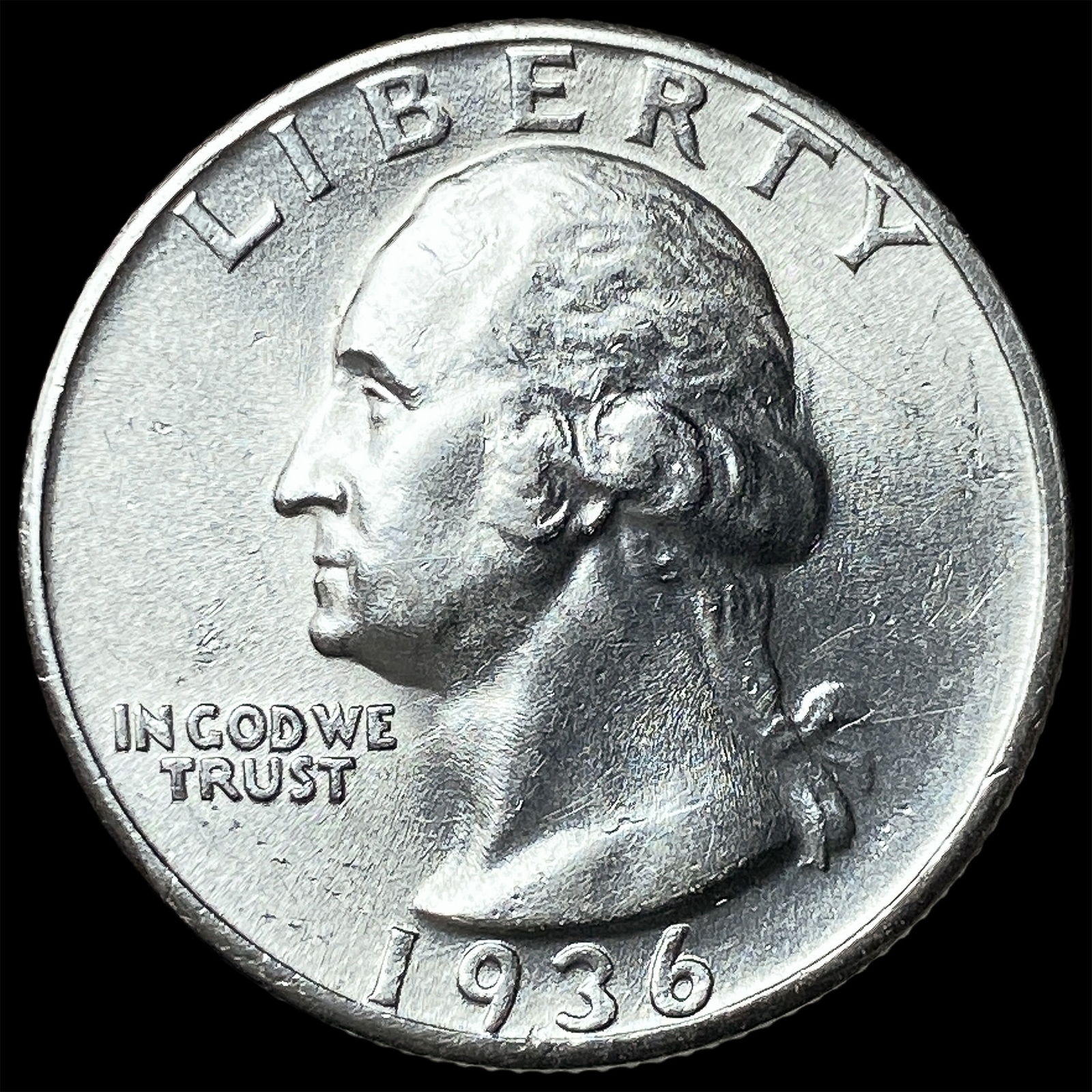 1936 Washington Quarter GEM BU (1 of 2)