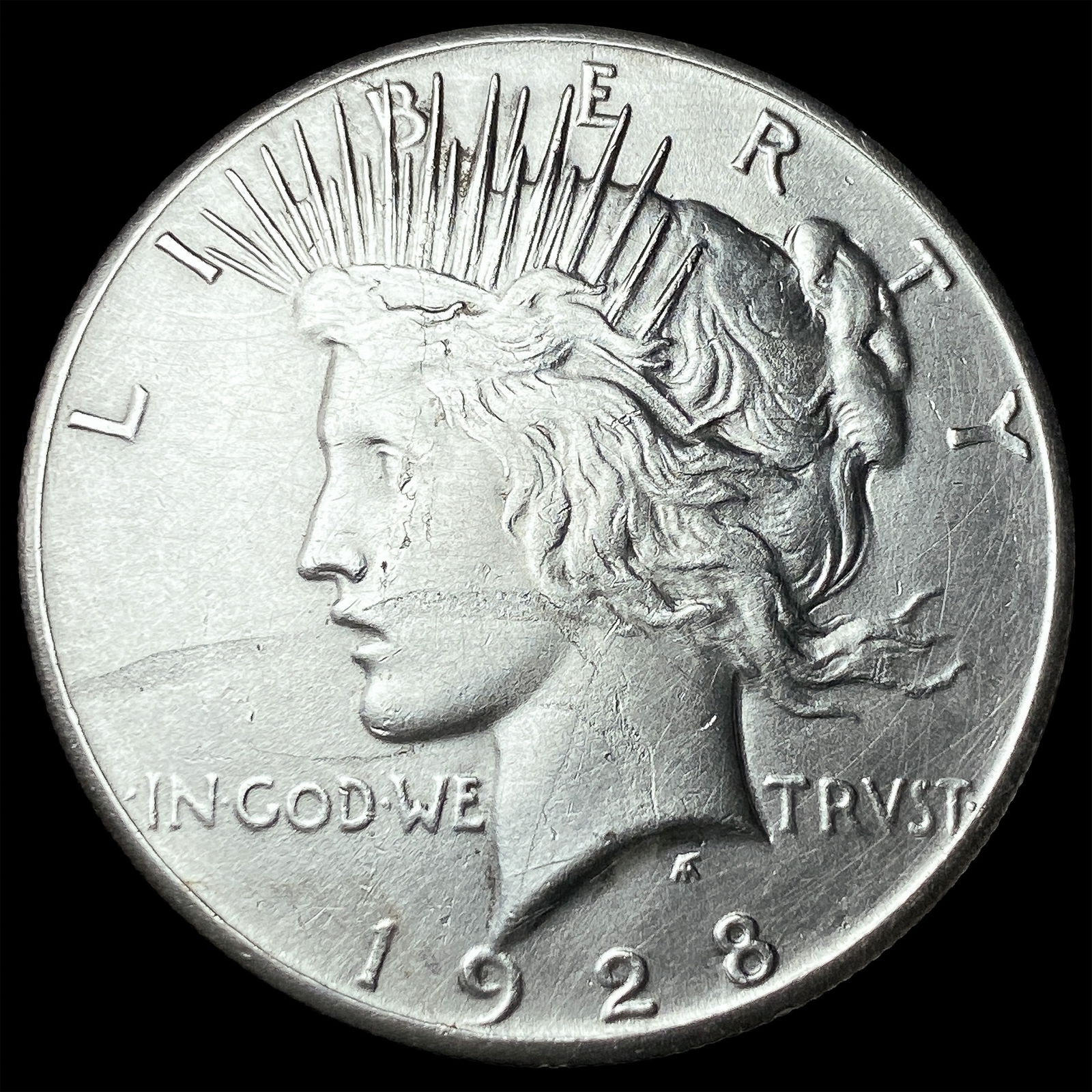 1928 Peace Silver Dollar HIGH GRADE: 1928 Peace Silver Dollar HIGH GRADE