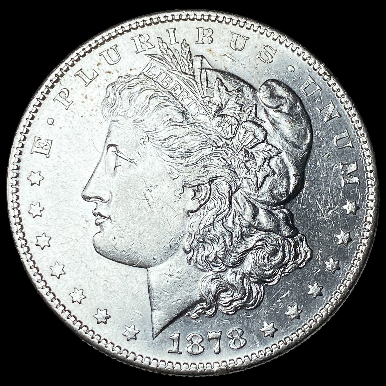 1878-S Silver Morgan Dollar UNCIRCULATED: 1878-S Silver Morgan Dollar UNCIRCULATED