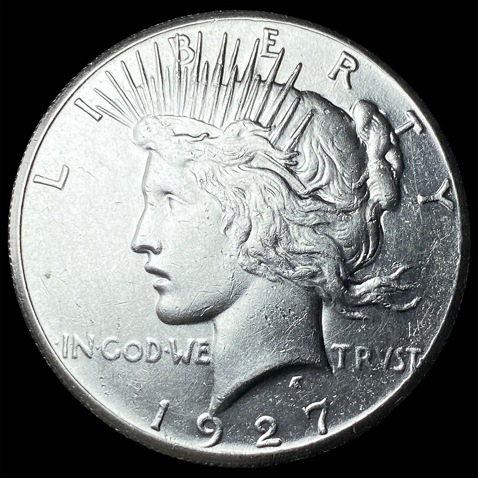 1927 Peace Silver Dollar UNCIRCULATED: 1927 Peace Silver Dollar UNCIRCULATED