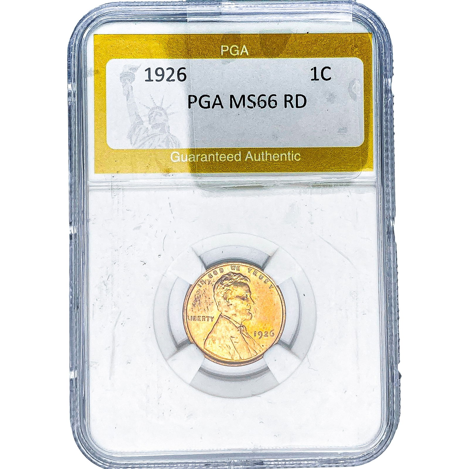 1926 Wheat Cent PGA MS66 RD (1 of 2)
