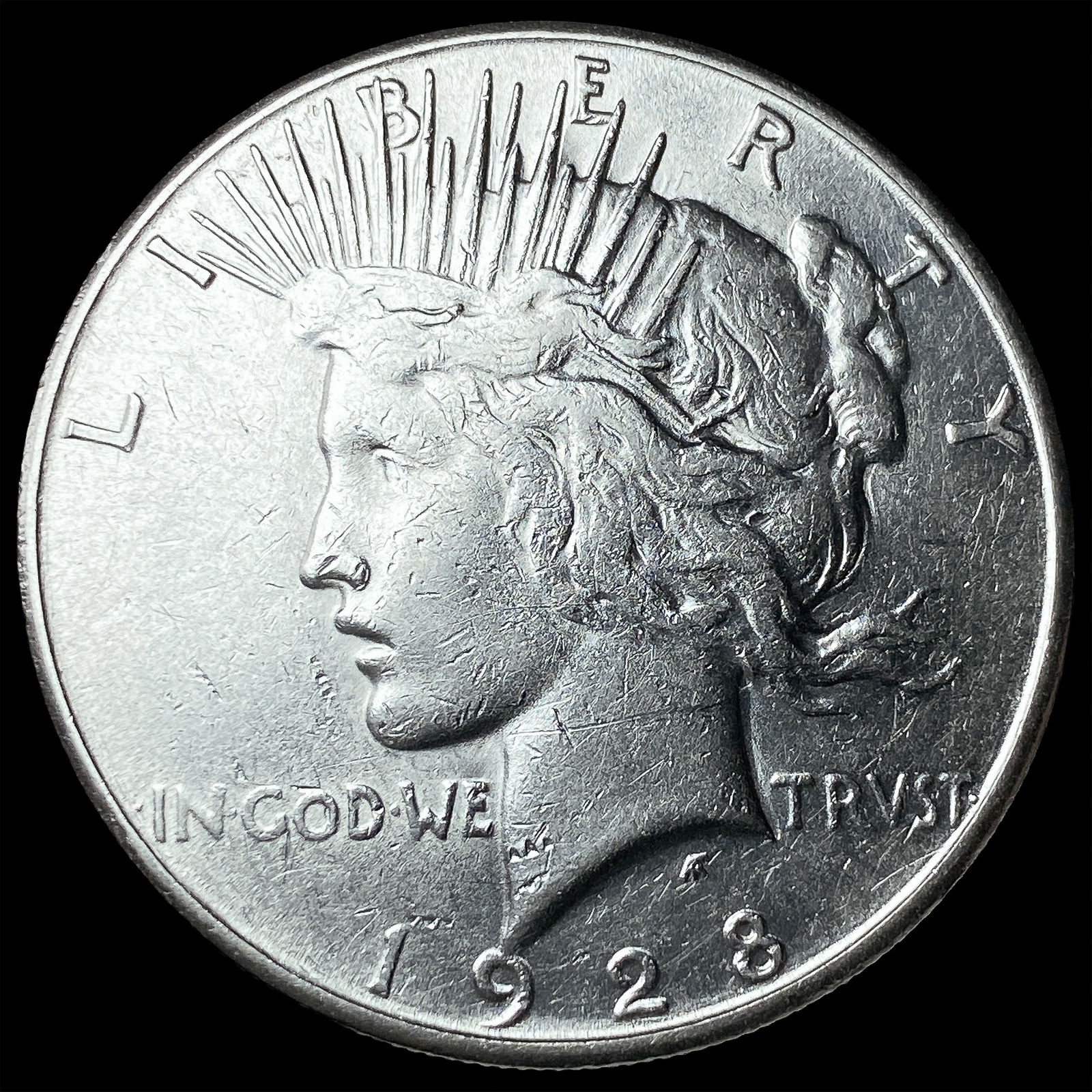 1928 Silver Peace Dollar HIGH GRADE (1 of 2)