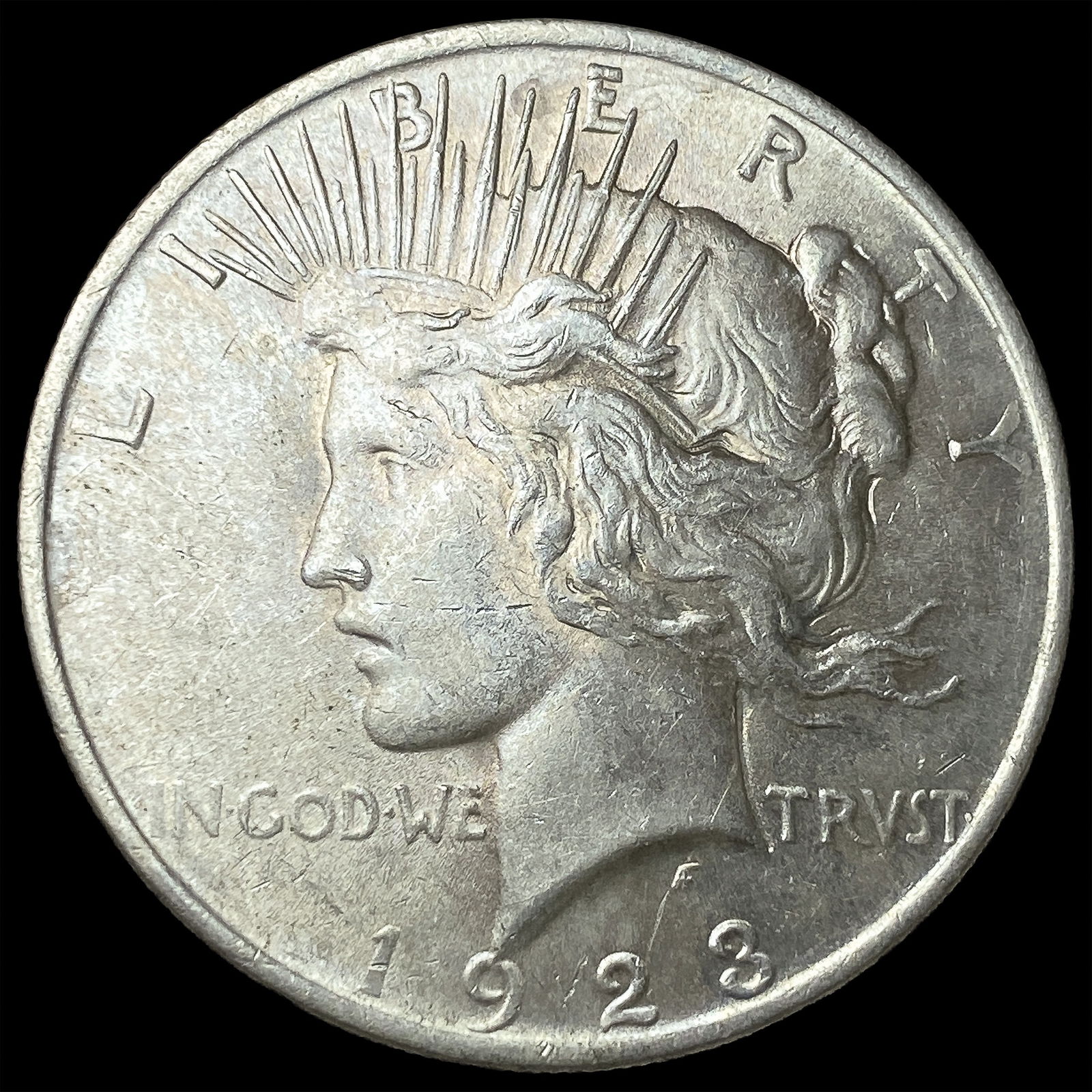 1923 Silver Peace Dollar UNCIRCULATED: 1923 Silver Peace Dollar UNCIRCULATED