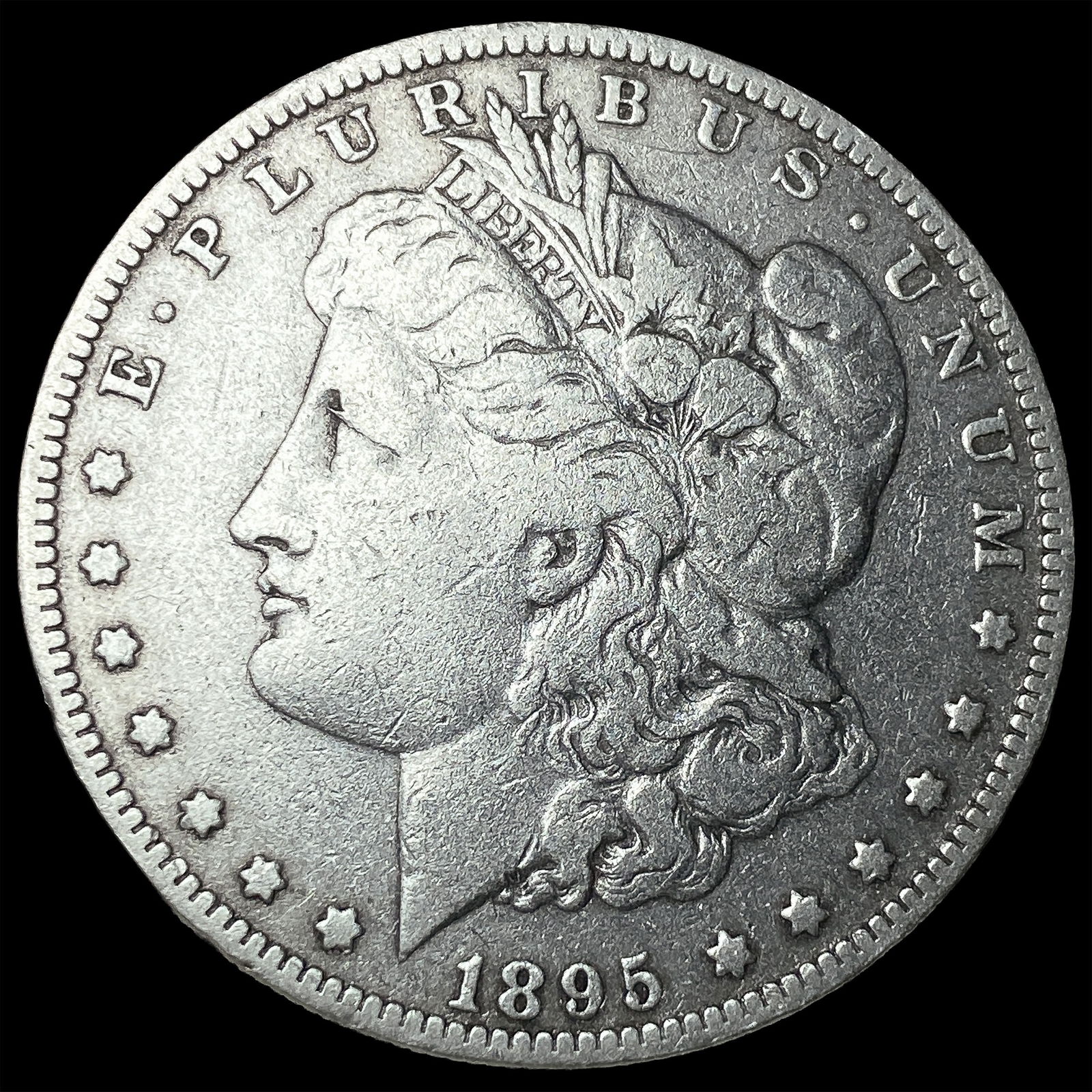 1895-O Silver Morgan Dollar LIGHTLY CIRCULATED: 1895-O Silver Morgan Dollar LIGHTLY CIRCULATED