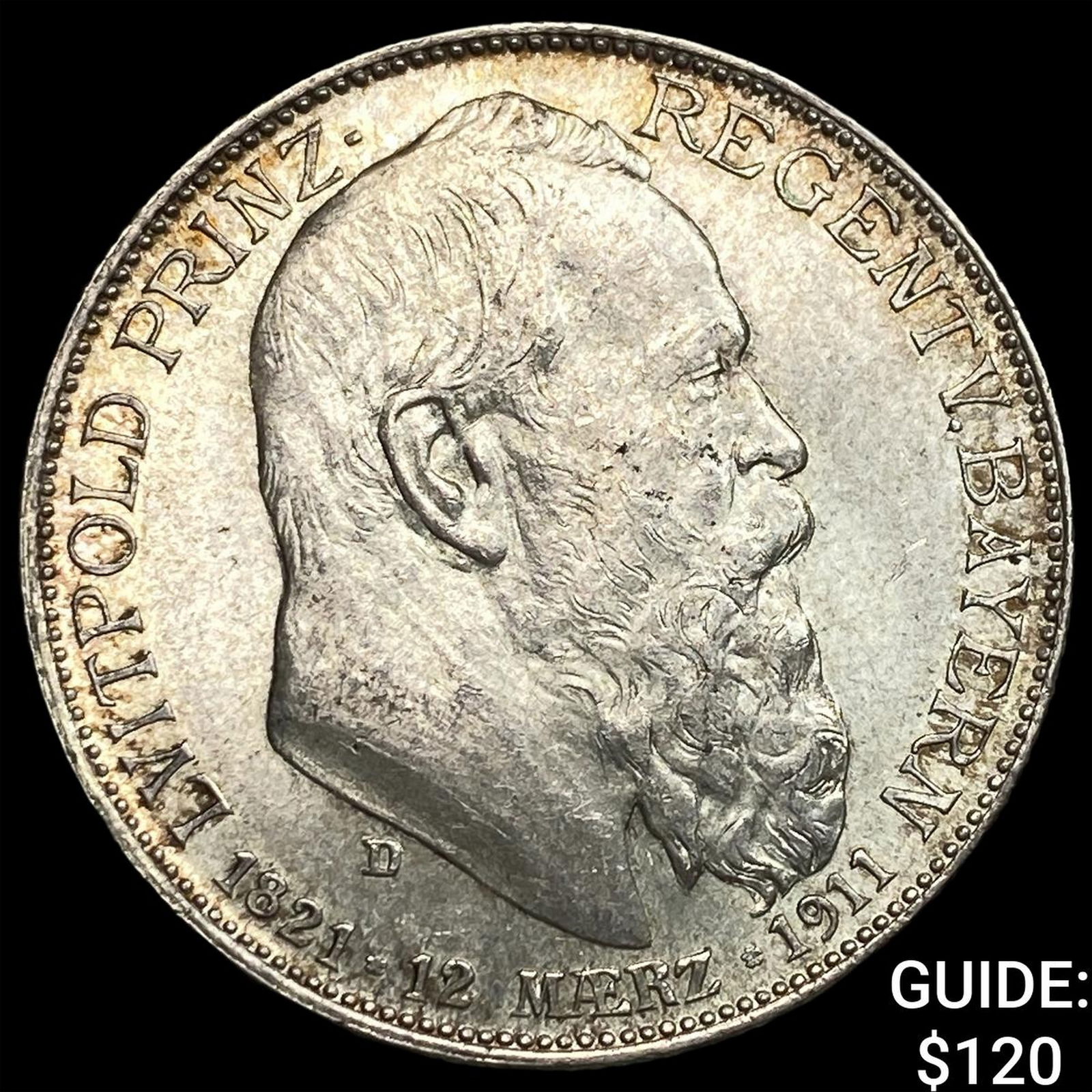 1911 Germany Silver 2 Marks CHOICE AU: 1911 Germany Silver 2 Marks CHOICE AU