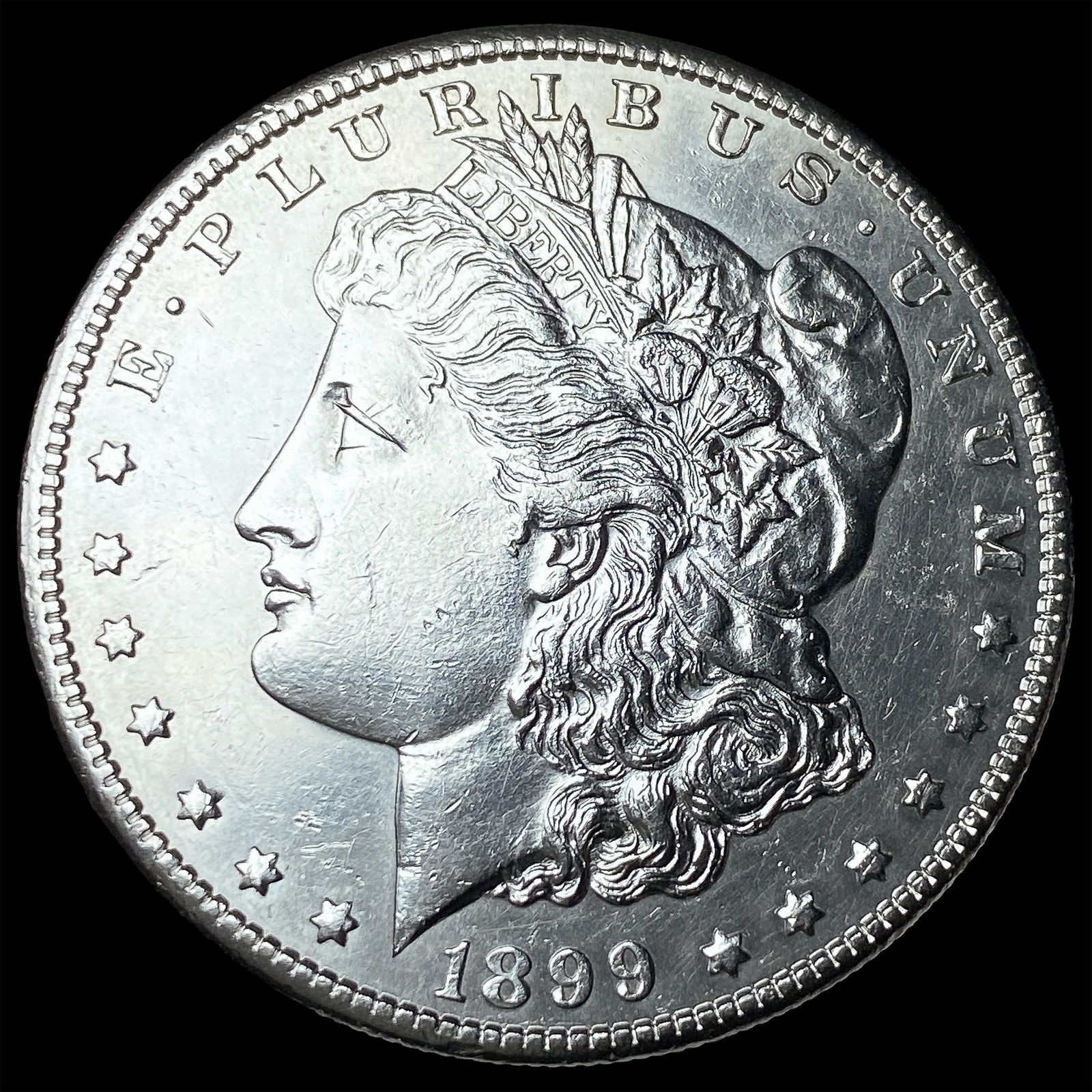 1899-S Silver Morgan Dollar CHOICE AU: 1899-S Silver Morgan Dollar CHOICE AU