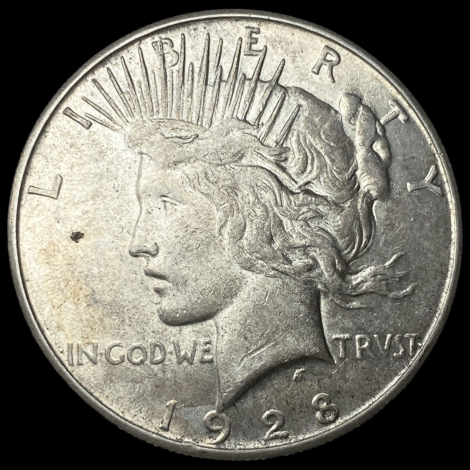 1928-S Silver Peace Dollar UNCIRCULATED: 1928-S Silver Peace Dollar UNCIRCULATED