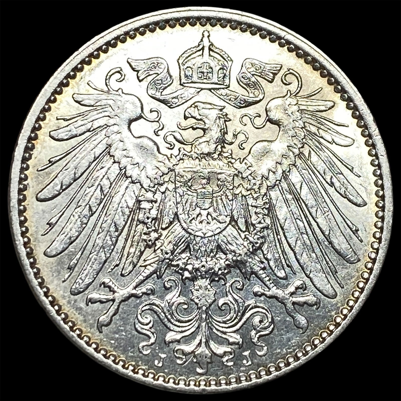 1915 Germany Silver 1 Mark CHOICE AU: 1915 Germany Silver 1 Mark CHOICE AU