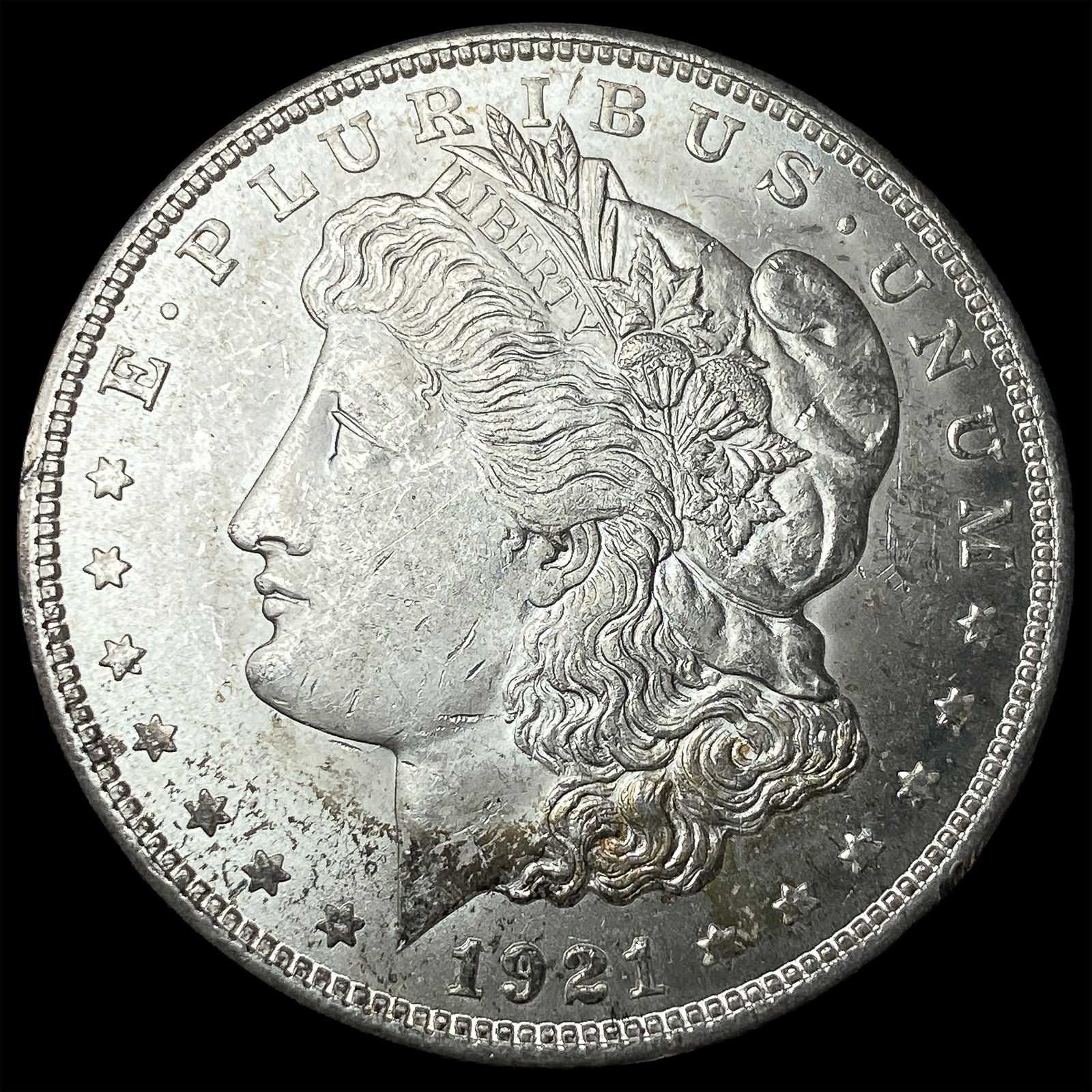 1921 Silver Morgan Dollar UNCIRCULATED: 1921 Silver Morgan Dollar UNCIRCULATED