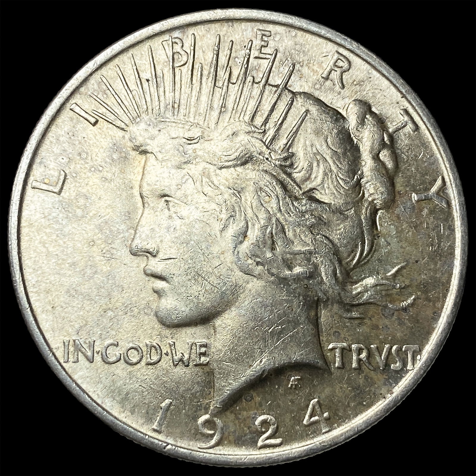 1924 Silver Peace Dollar UNCIRCULATED: 1924 Silver Peace Dollar UNCIRCULATED