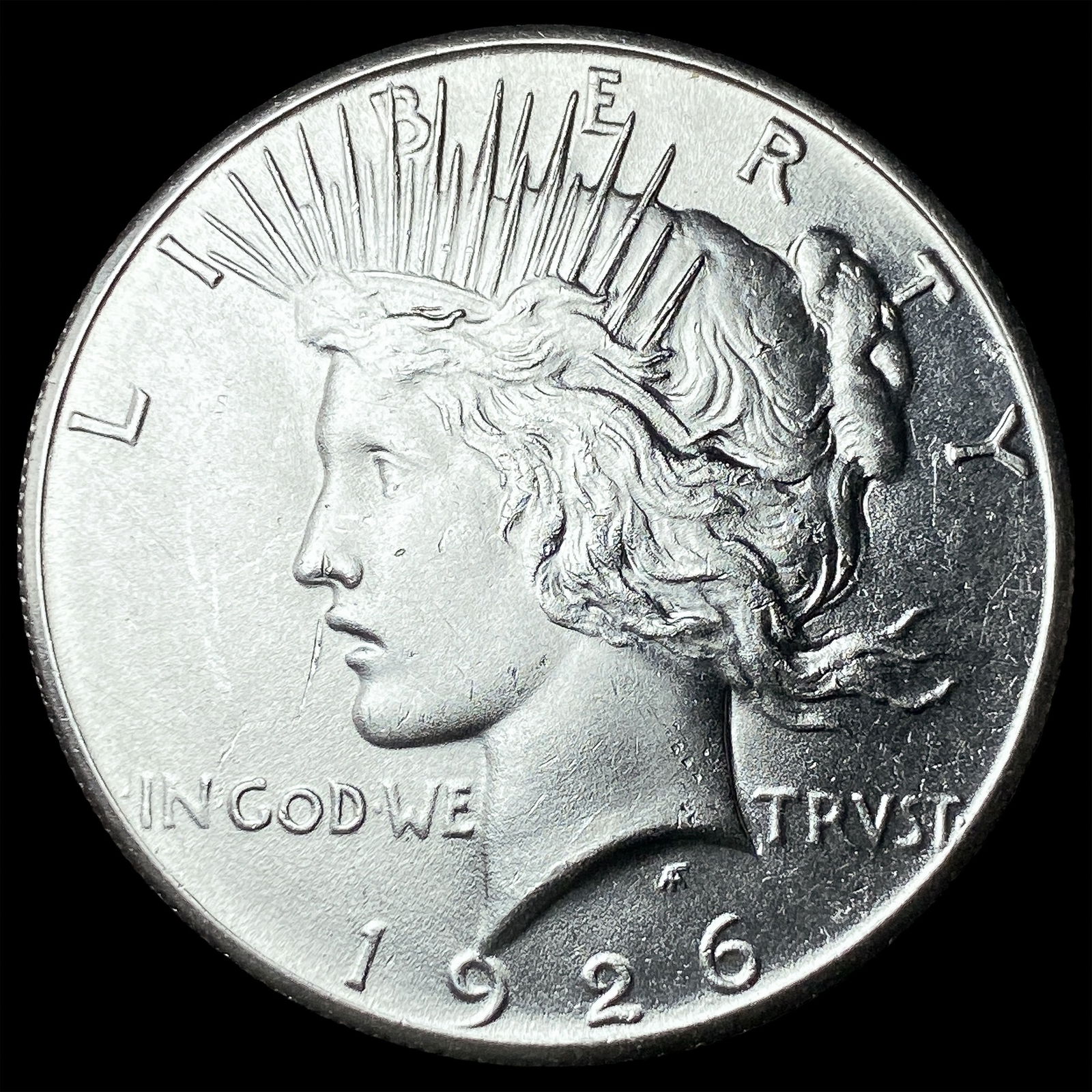 1926 Peace Silver Dollar GEM BU: 1926 Peace Silver Dollar GEM BU