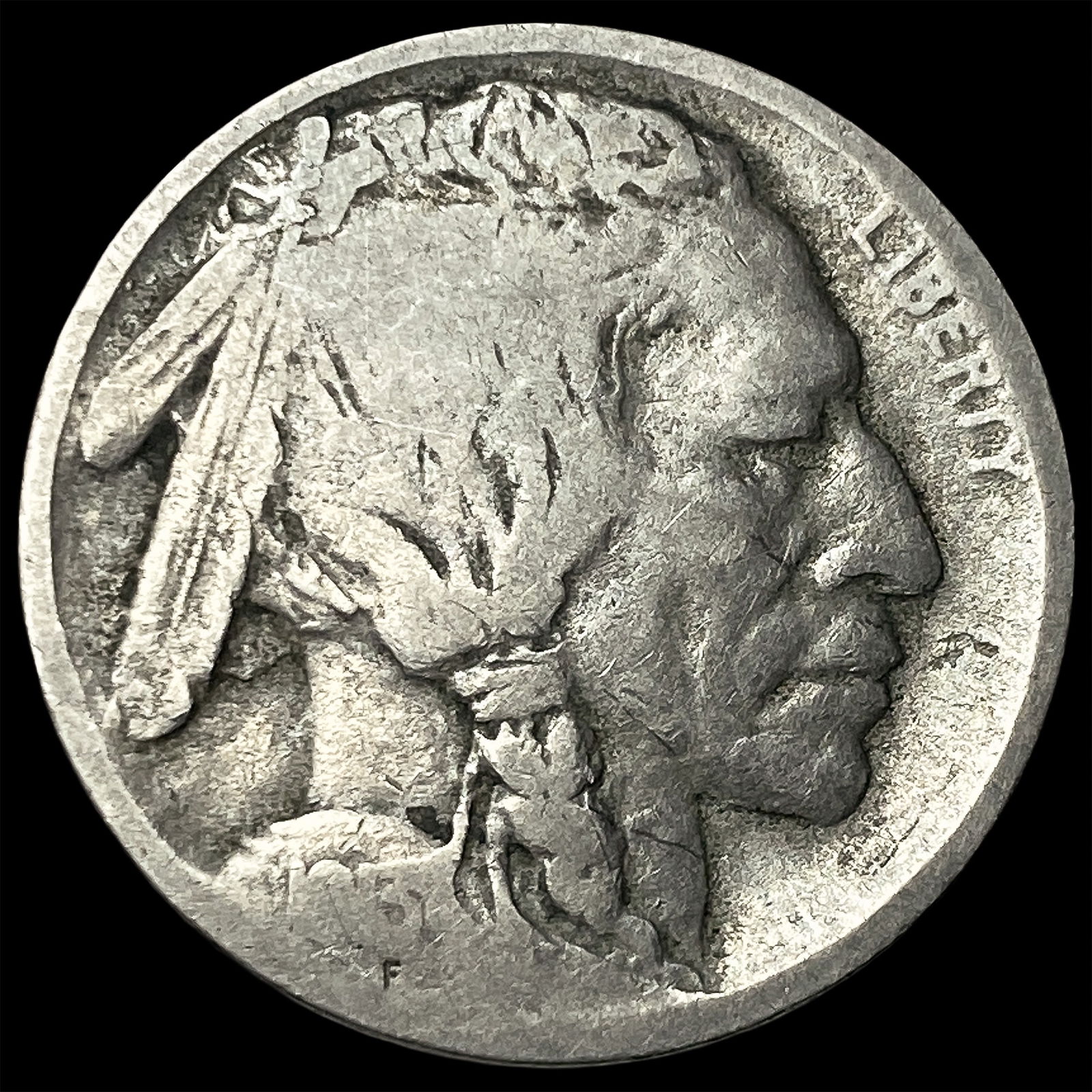1915-D Buffalo Nickel NICELY CIRCULATED: 1915-D Buffalo Nickel NICELY CIRCULATED