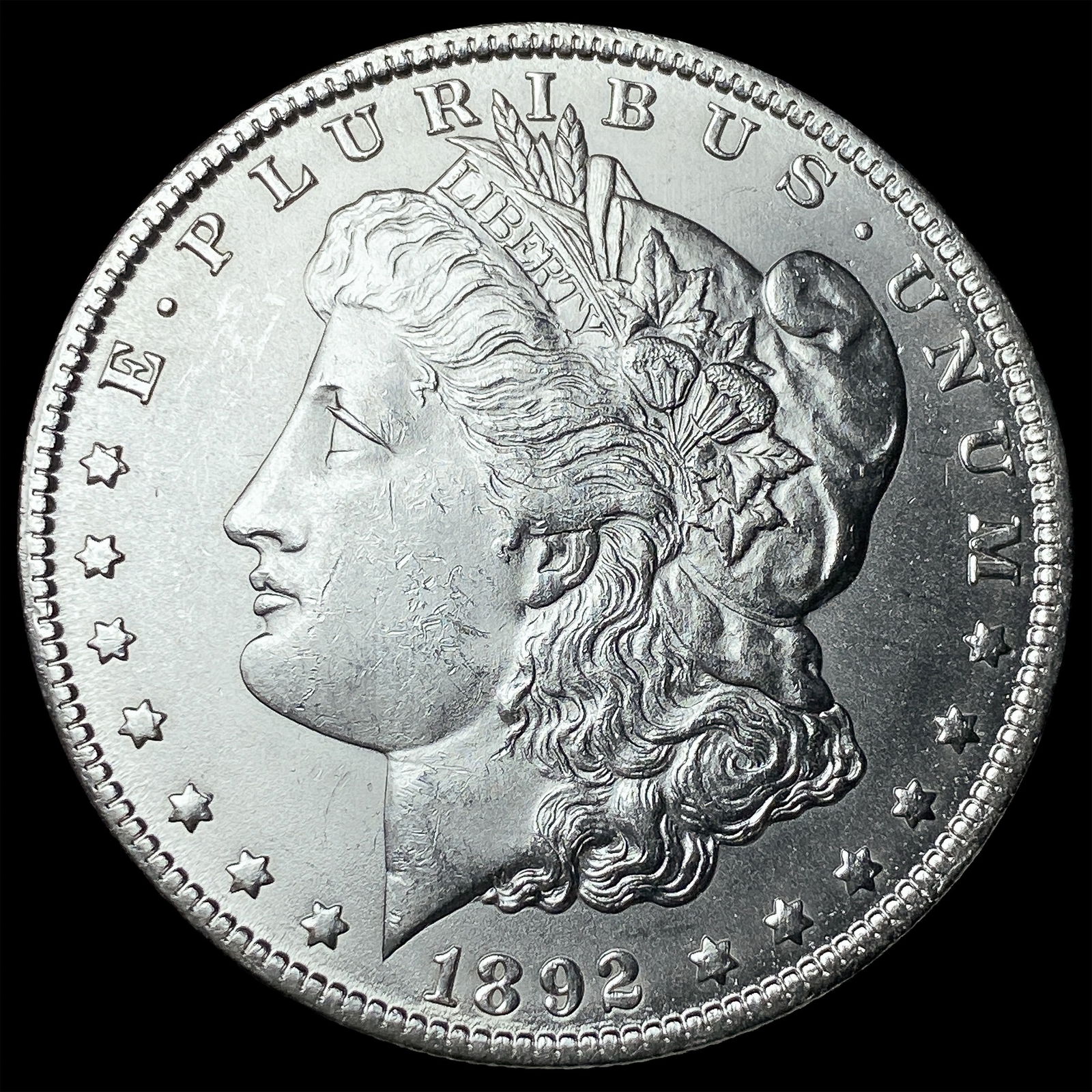 1892-O Silver Morgan Dollar CHOICE BU (1 of 2)