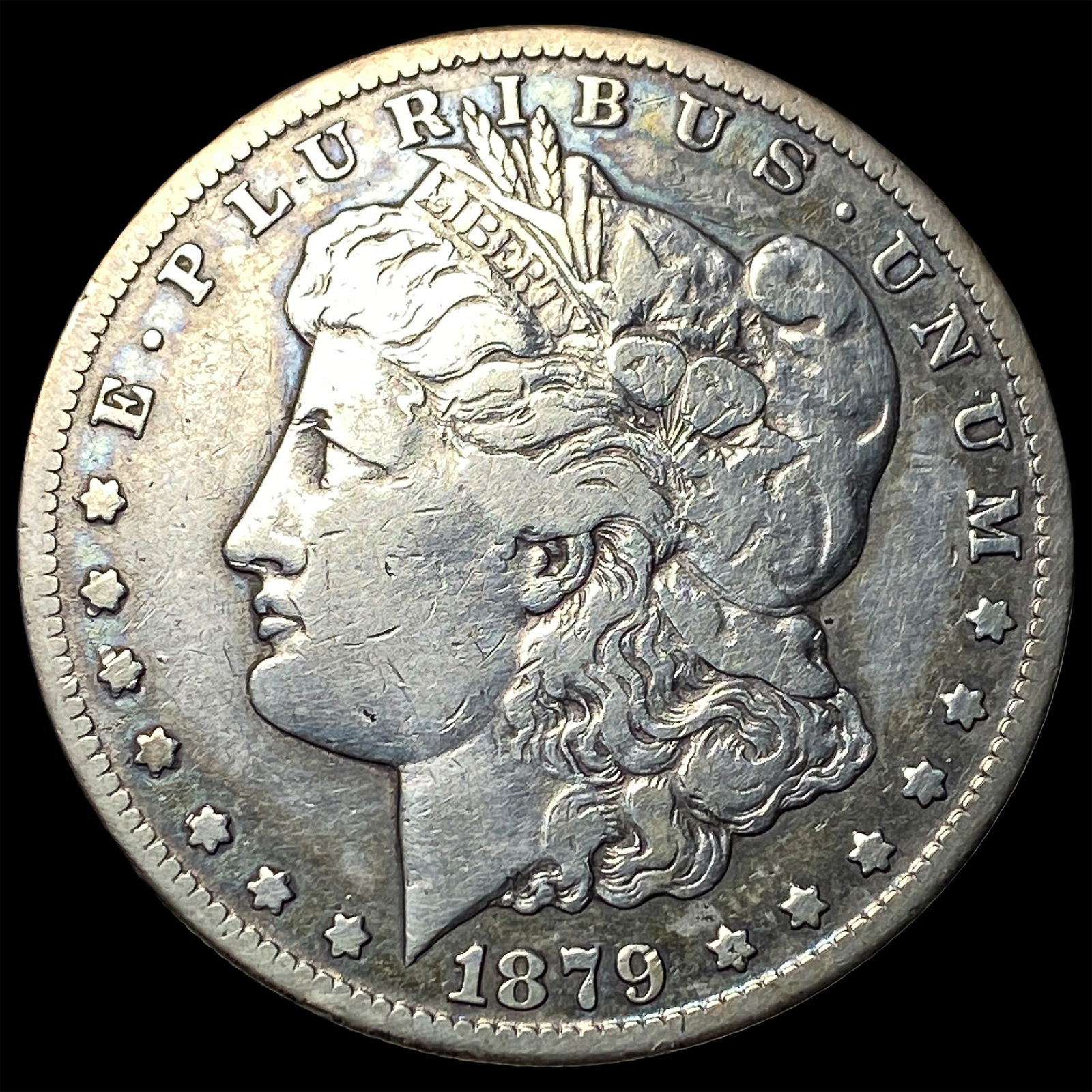 1879-CC Silver Morgan Dollar LIGHTLY CIRCULATED (1 of 2)