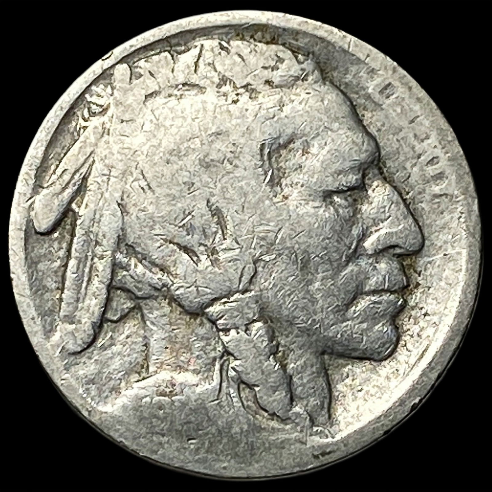Buffalo Nickel no date visible. LIGHTLY CIRCULATED: Buffalo Nickel no date visible. LIGHTLY CIRCULATED