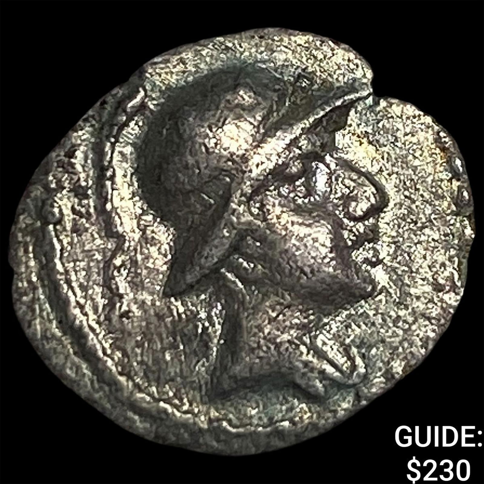 Kingdom of Bactria Eucratdies 171-145 BC Silver Obol CLOSELY UNCIRCULATED: Kingdom of Bactria Eucratdies 171-145 BC Silver Obol CLOSELY UNCIRCULATED