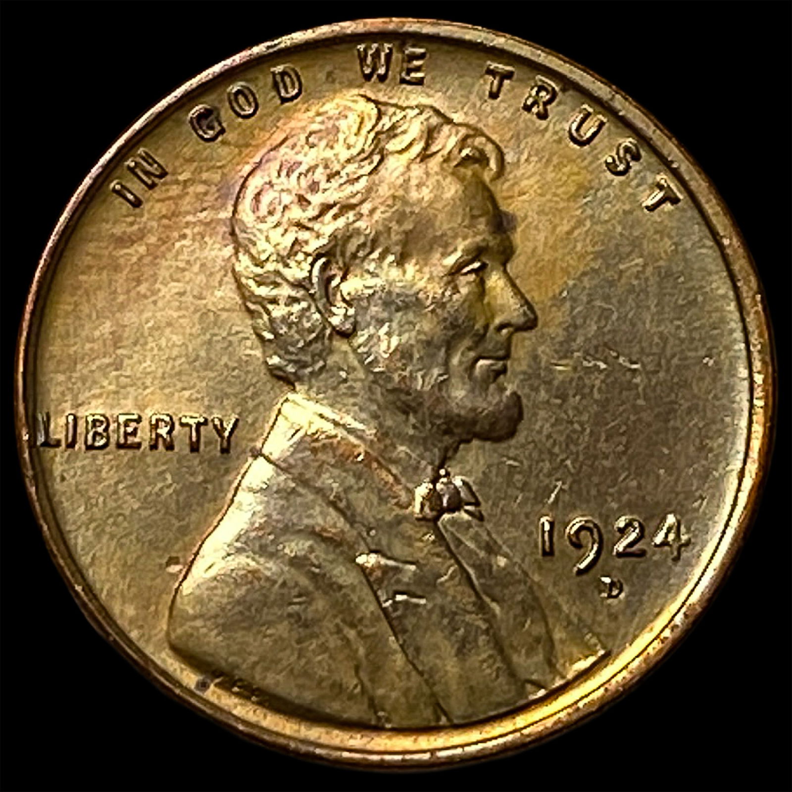 1924-D Lincoln Wheat Cent GEM BU (1 of 2)