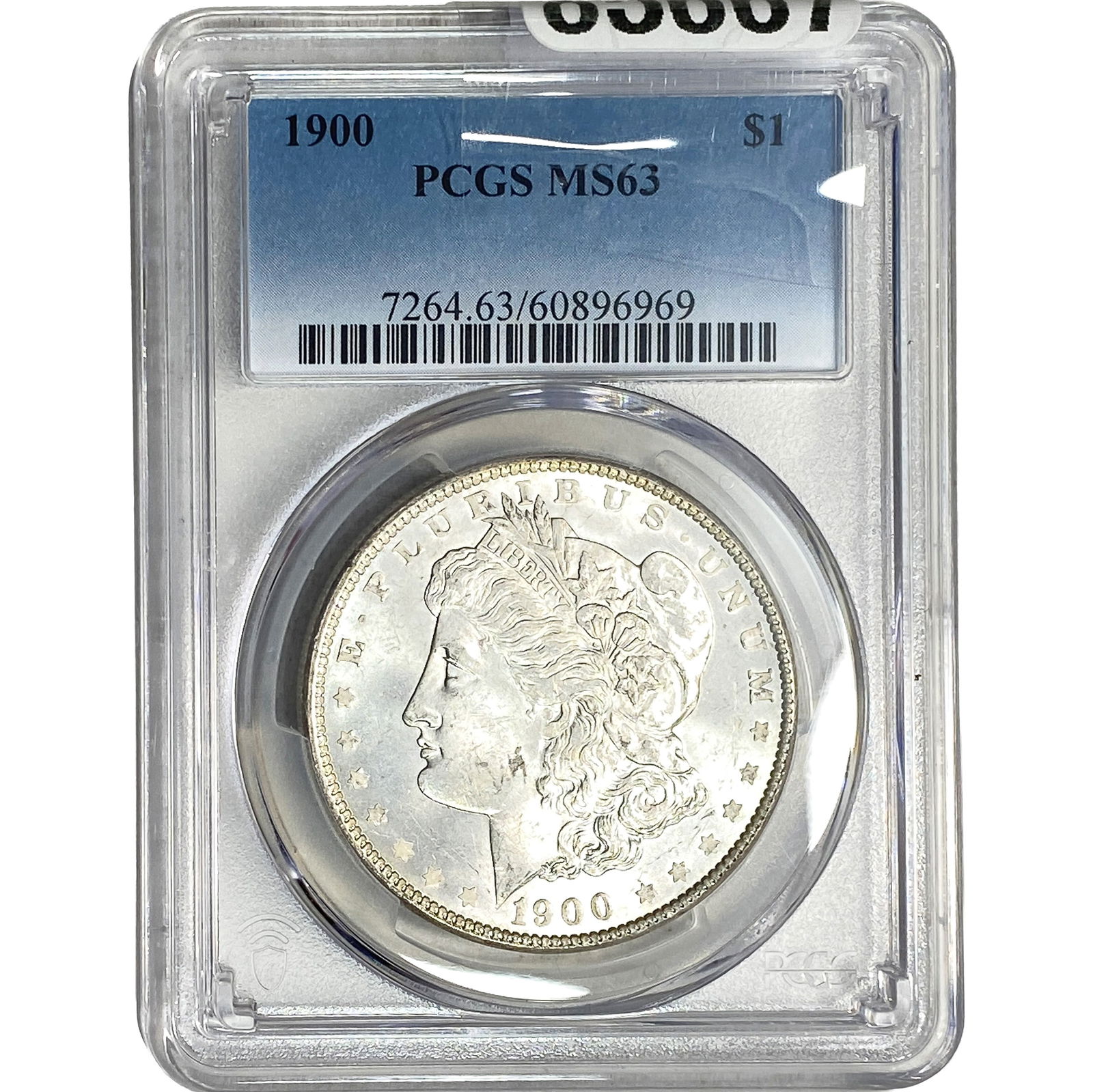 1900 Morgan Silver Dollar PCGS MS63: 1900 Morgan Silver Dollar PCGS MS63