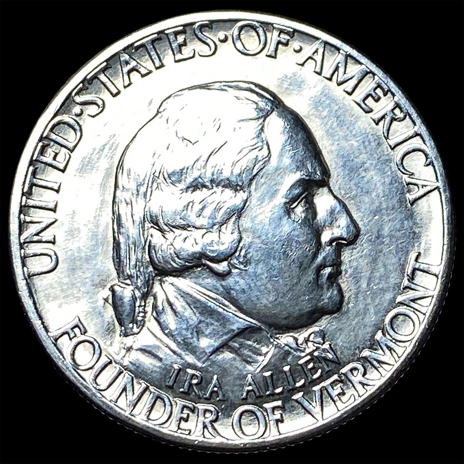 1927 Silver Battle of Bennington Half Dollar GEM BU: 1927 Silver Battle of Bennington Half Dollar GEM BU