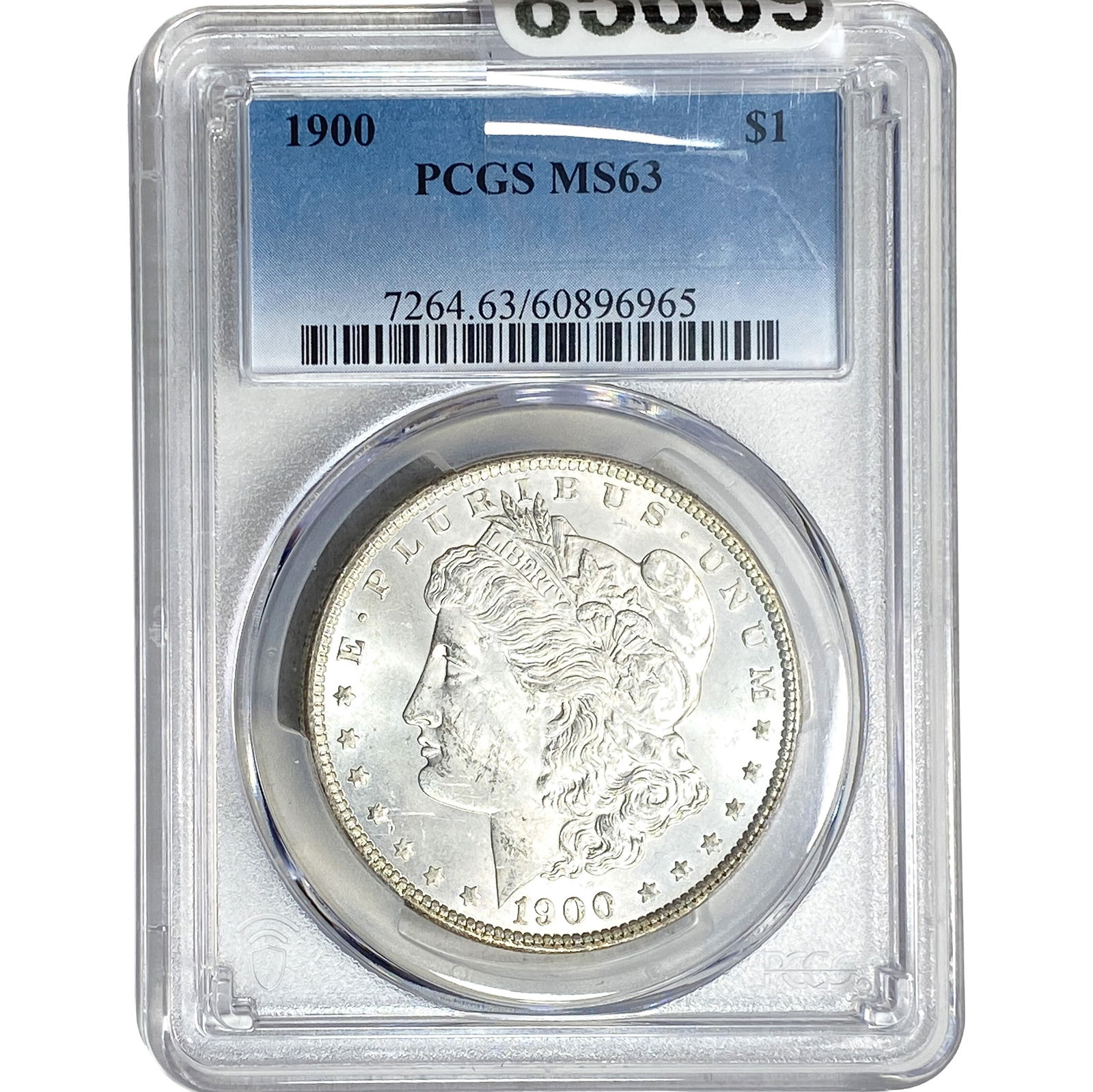 1900 Morgan Silver Dollar PCGS MS63: 1900 Morgan Silver Dollar PCGS MS63