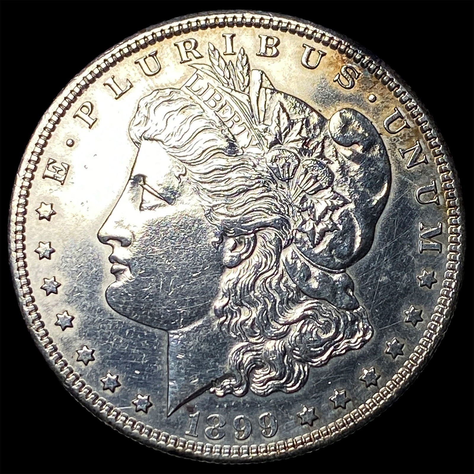 1899 Morgan Silver Dollar CHOICE AU: 1899 Morgan Silver Dollar CHOICE AU