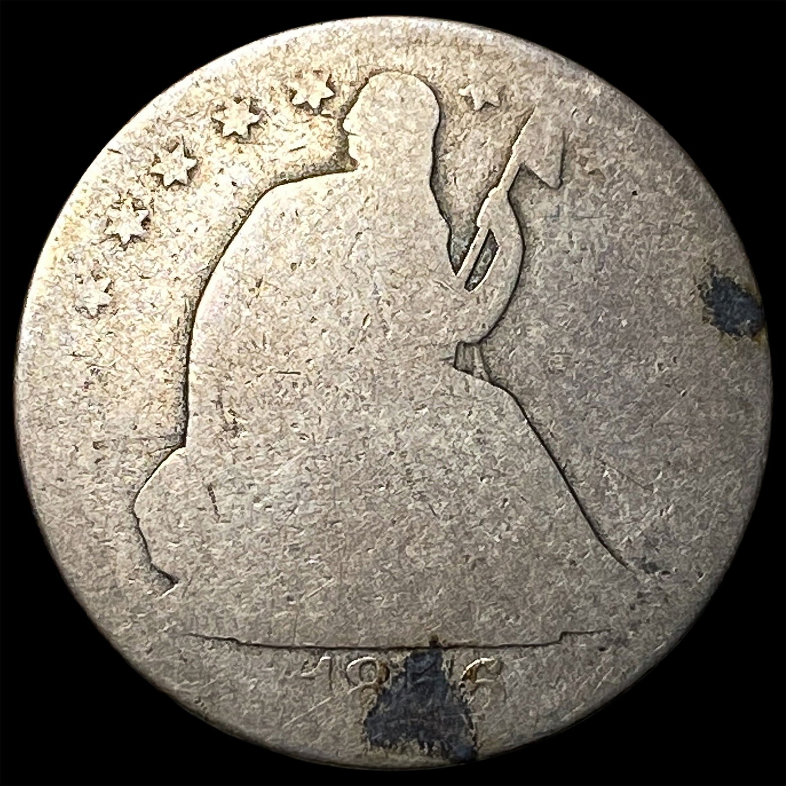 1846-O Silver Half Dollar NICELY CIRCULATED: 1846-O Silver Half Dollar NICELY CIRCULATED