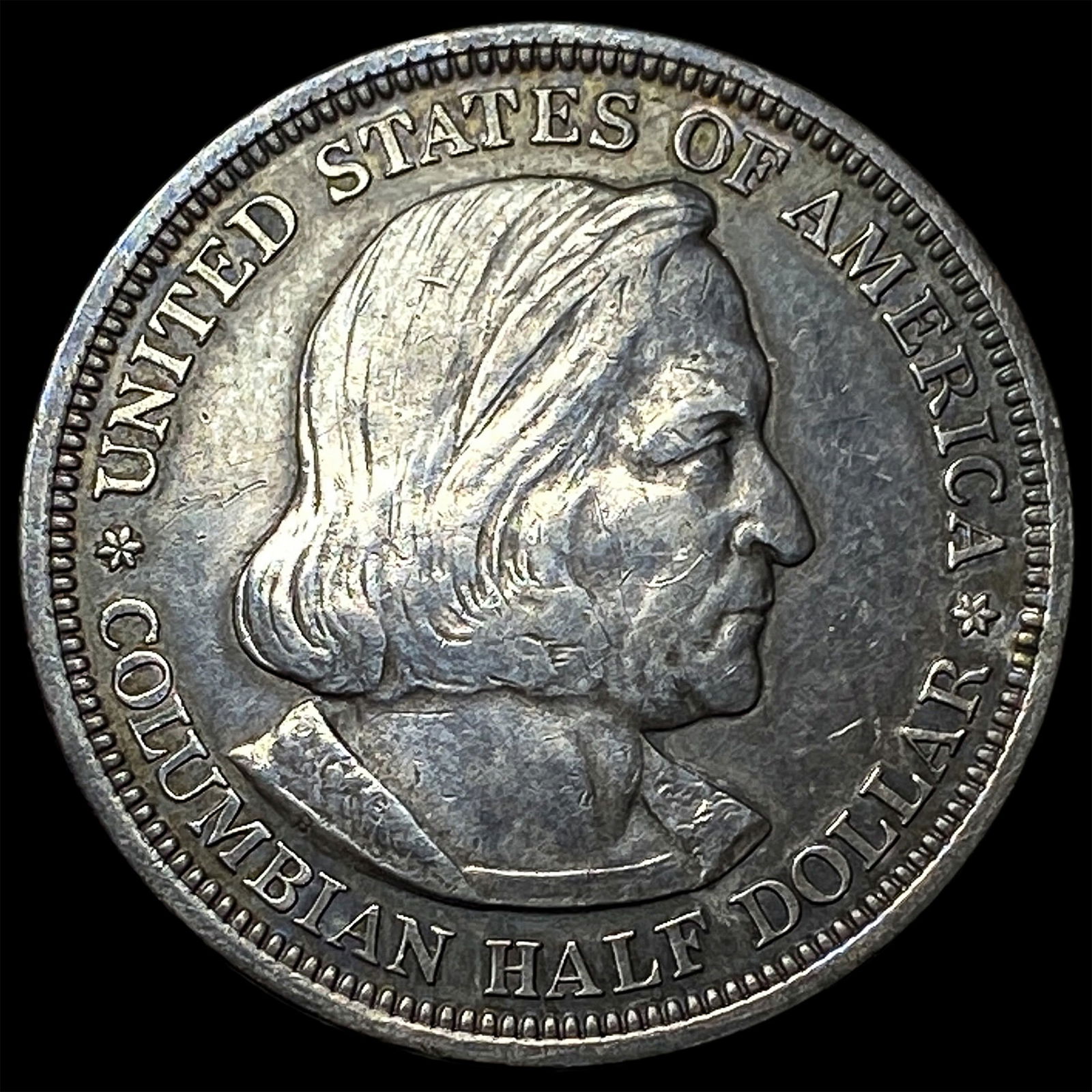 1893 Silver Columbian Half Dollar CLOSELY UNCIRCULATED: 1893 Silver Columbian Half Dollar CLOSELY UNCIRCULATED