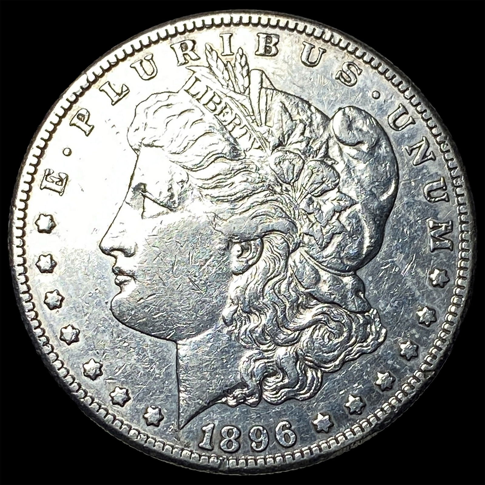1896-S Silver Morgan Dollar CLOSELY UNCIRCULATED: 1896-S Silver Morgan Dollar CLOSELY UNCIRCULATED