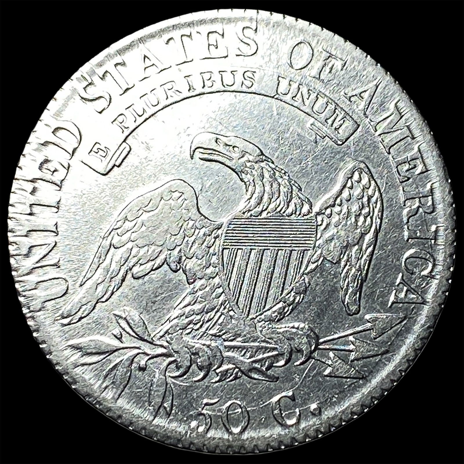 1817 Capped Bust Half Dollar CLOSELY UNCIRCULATED - 2